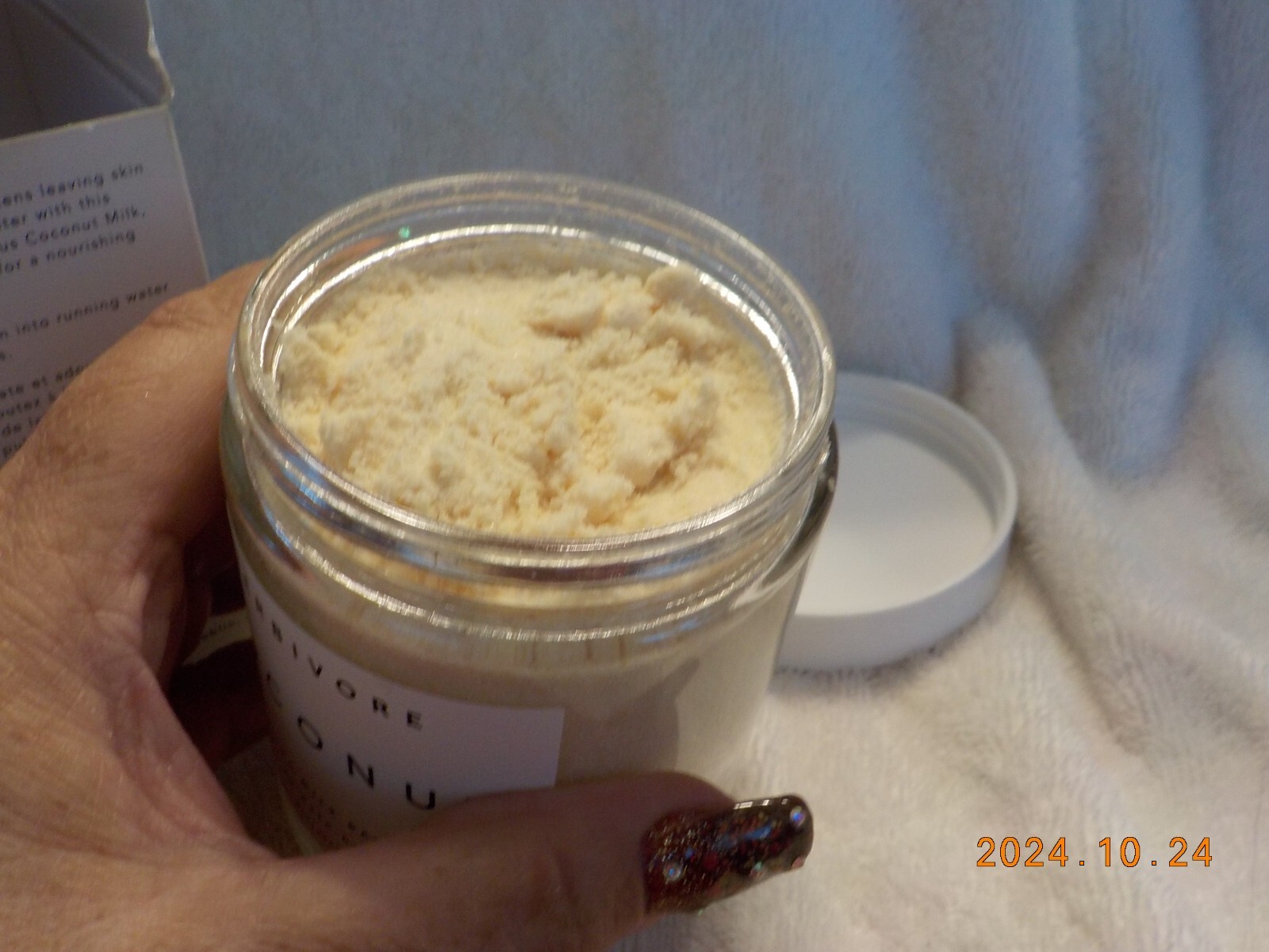 Herbivore Botanicals Coconut MILK Bath Soak Moisturizing Hydrating