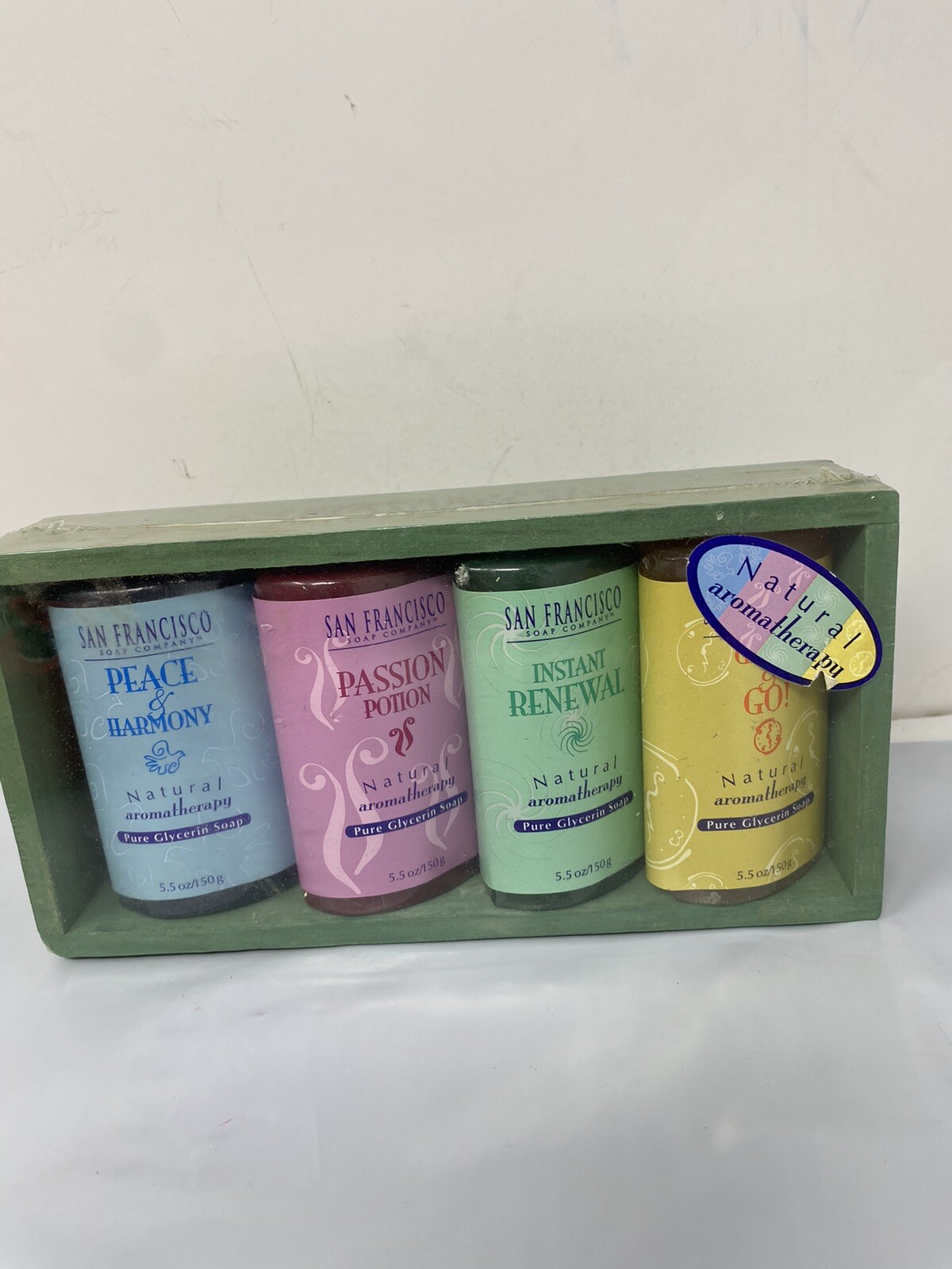 San Francisco Soap Company Pure Glycerin Box Set of 4 Aromatherapy Collection