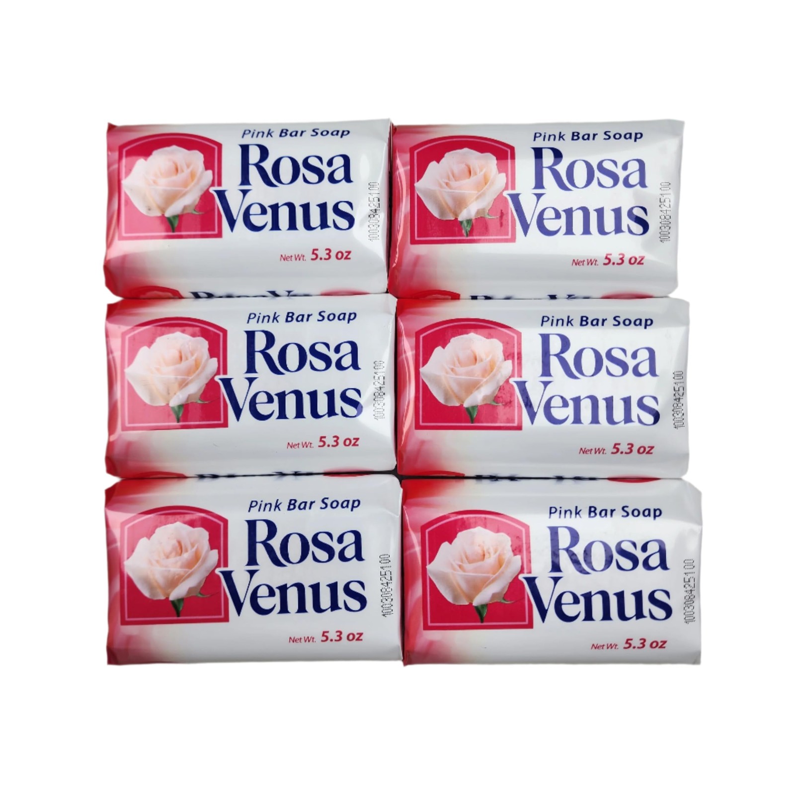 Pink Bar Soap 5.3 oz (Pack of 6)