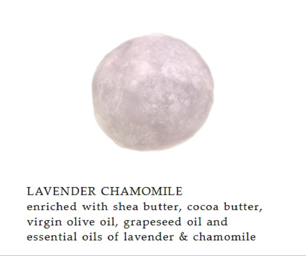 Greenwich Bay 2.75 oz Soap Ball, Lavender Chamomile (R5S007)