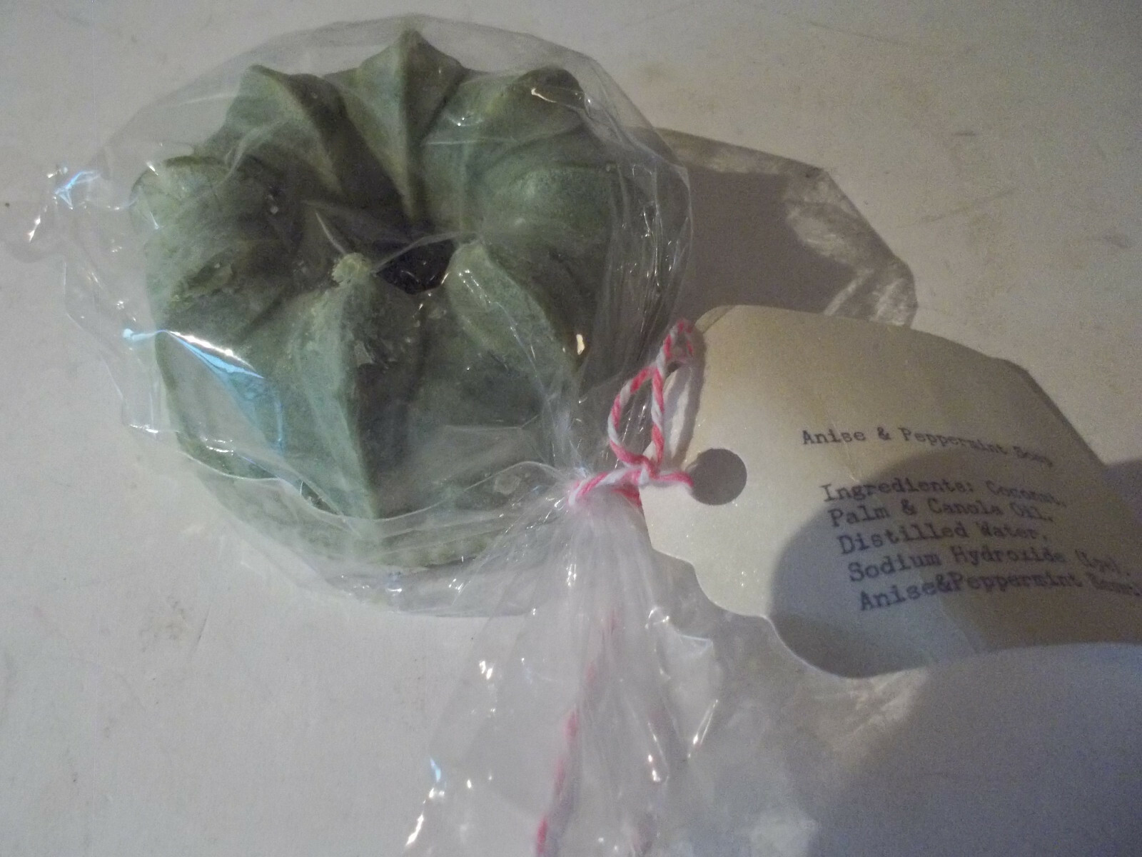 Decorative Bundt Cake-shaped soap. Anise & Peppermint