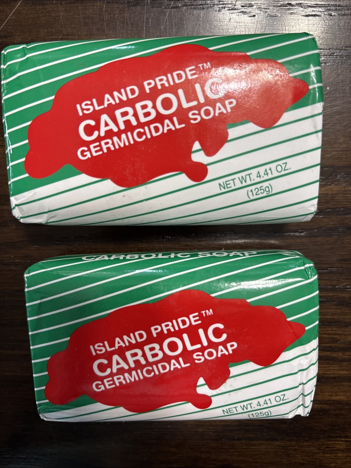 Island Pride Carbolic Soap Germicidal Antiseptic Bar 4.41 oz ( Pack of 2)