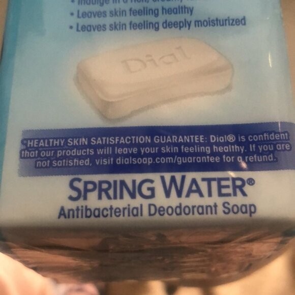 Lot of 12 Bars Dial Spring Water Antibacterial