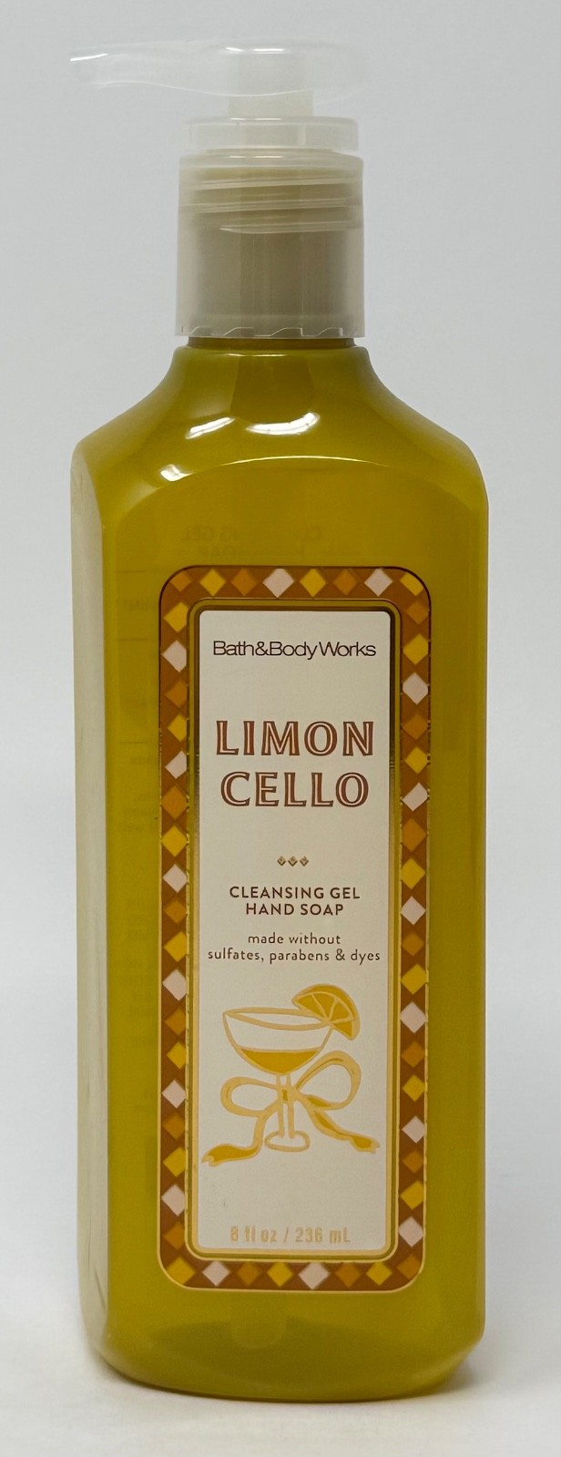 5 NEW BATH & BODY WORKS LIMONCELLO CLEANSING GEL HAND SOAP WASH PUMP 8 OZ LEMON