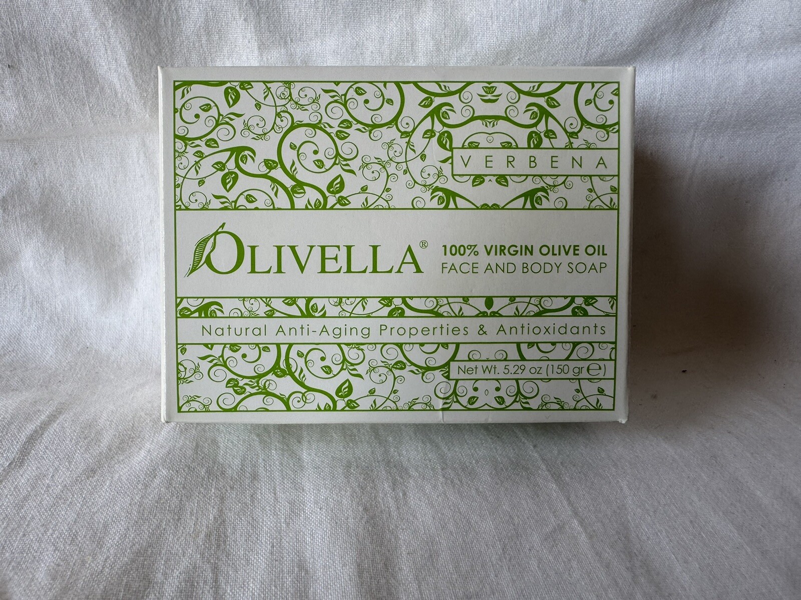 Olivella 100% Virgin Olive Oil Face & Body Soap 5.29 oz