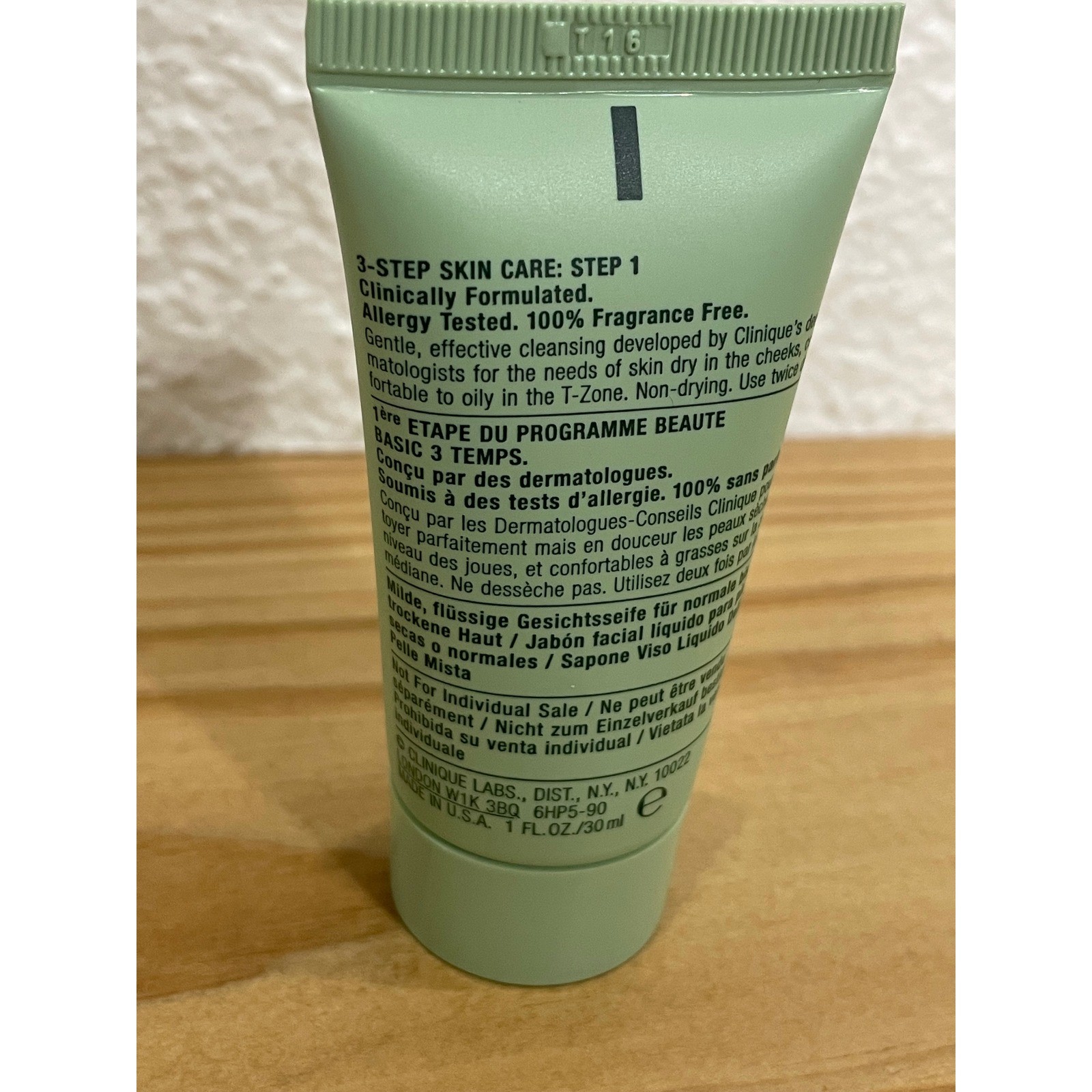 Clinique Liquid Facial Soap Mild 1 Ounce/ 30 ML