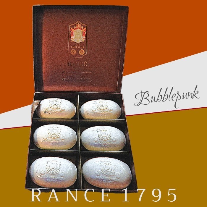 FRANCOIS RANCE SOAP IMPERIALE LE ROI EMPEREUR COLLECTION Fine Bath Soap Box of 6