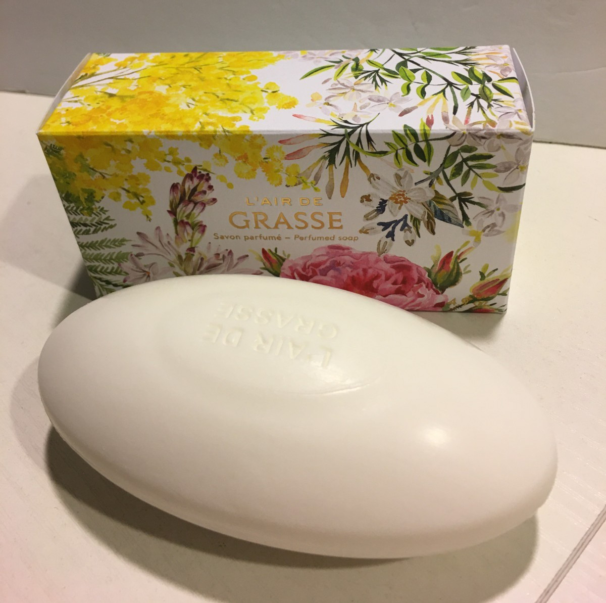 womens FRAGONARD L’AIR DE GRASSE Perfume SOAP 4.9 OZ BATH BODY scented FLORAL