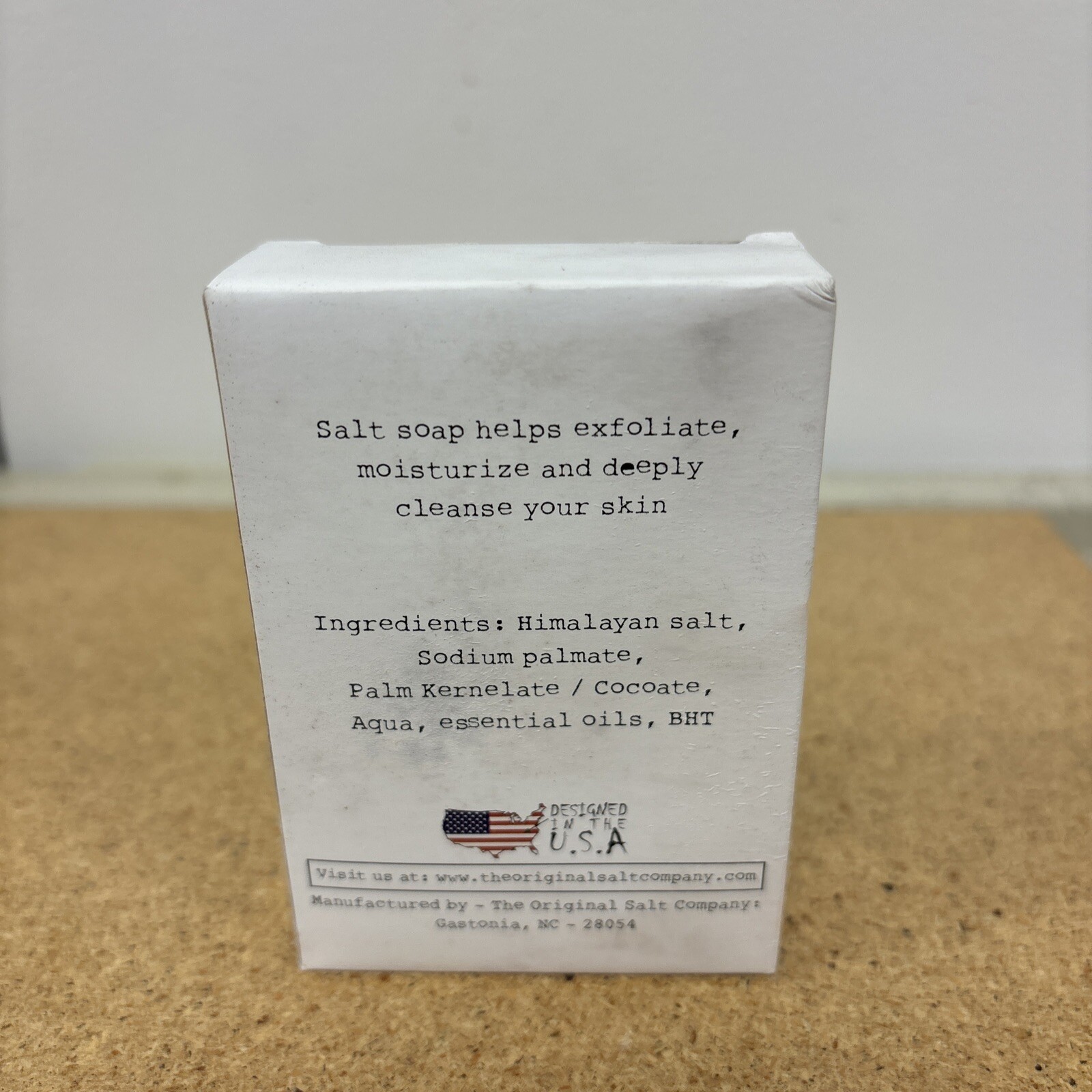 The Original Salt Company Pink Himalayan Salt Soap Flower Child 4.2 Oz