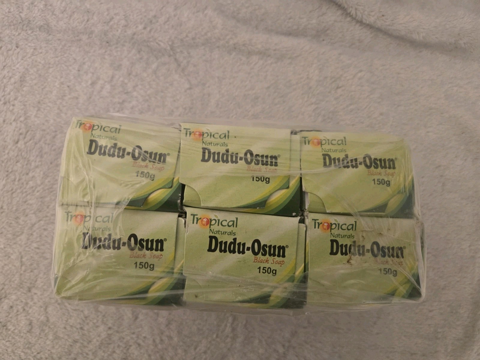 Tropical Naturals Dudu-Osun Black Soap 6-pack Exp 5/2023
