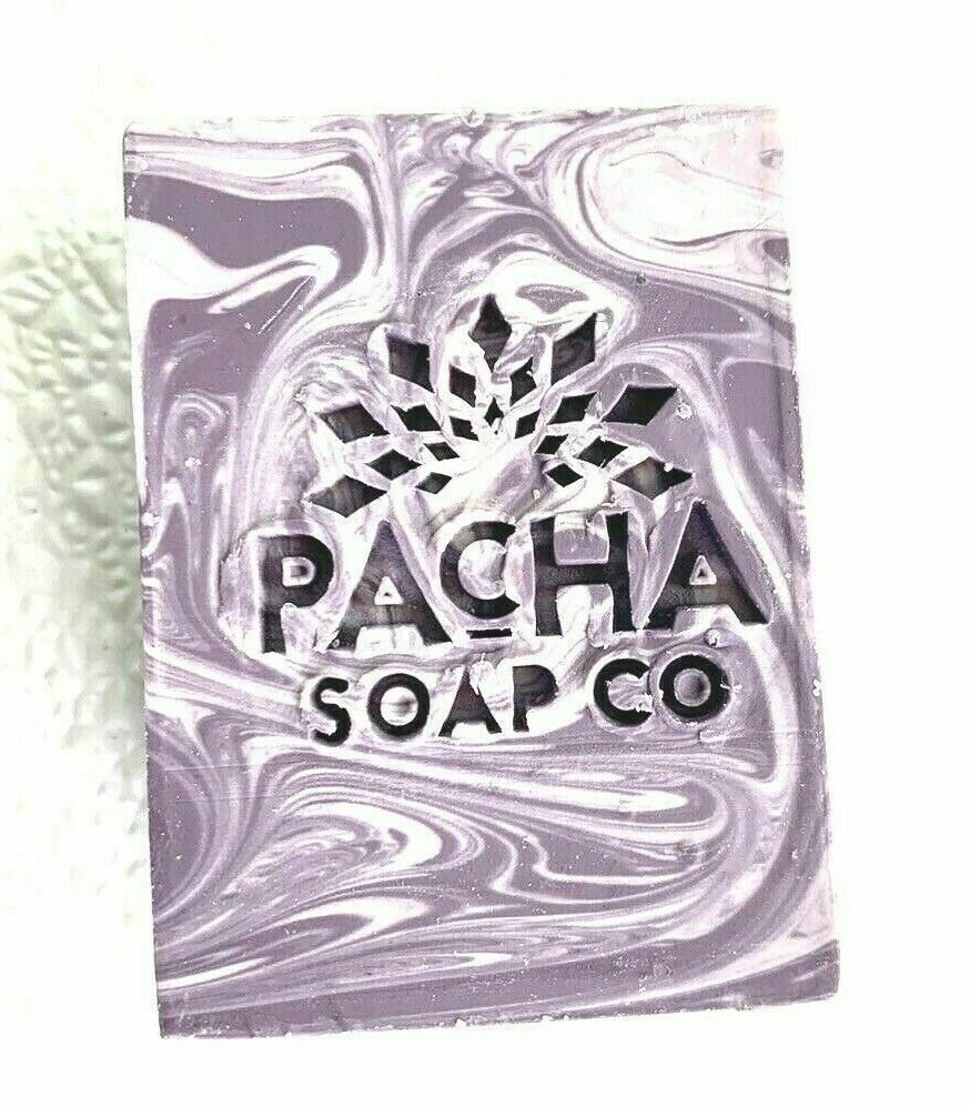 Brand NEW! Pacha Soap Company French Lavender Bar Soap 4 Oz-organic-fresh scent!