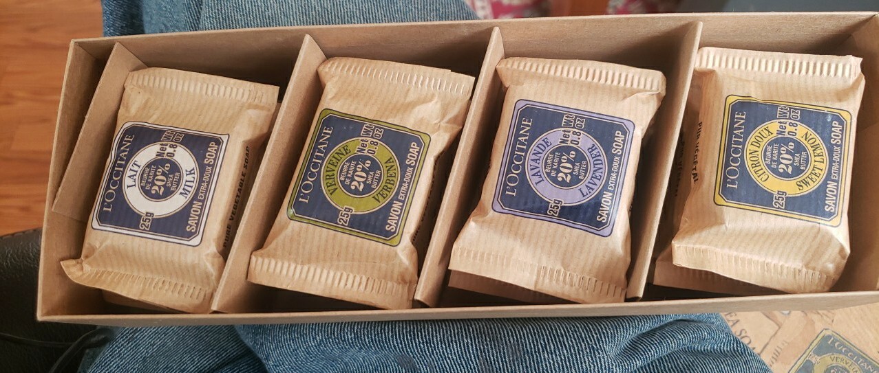 L’OCCITANE Shea Butter Extra Gentle Milk Soap Collection Of 12 – 25g 0.08oz –