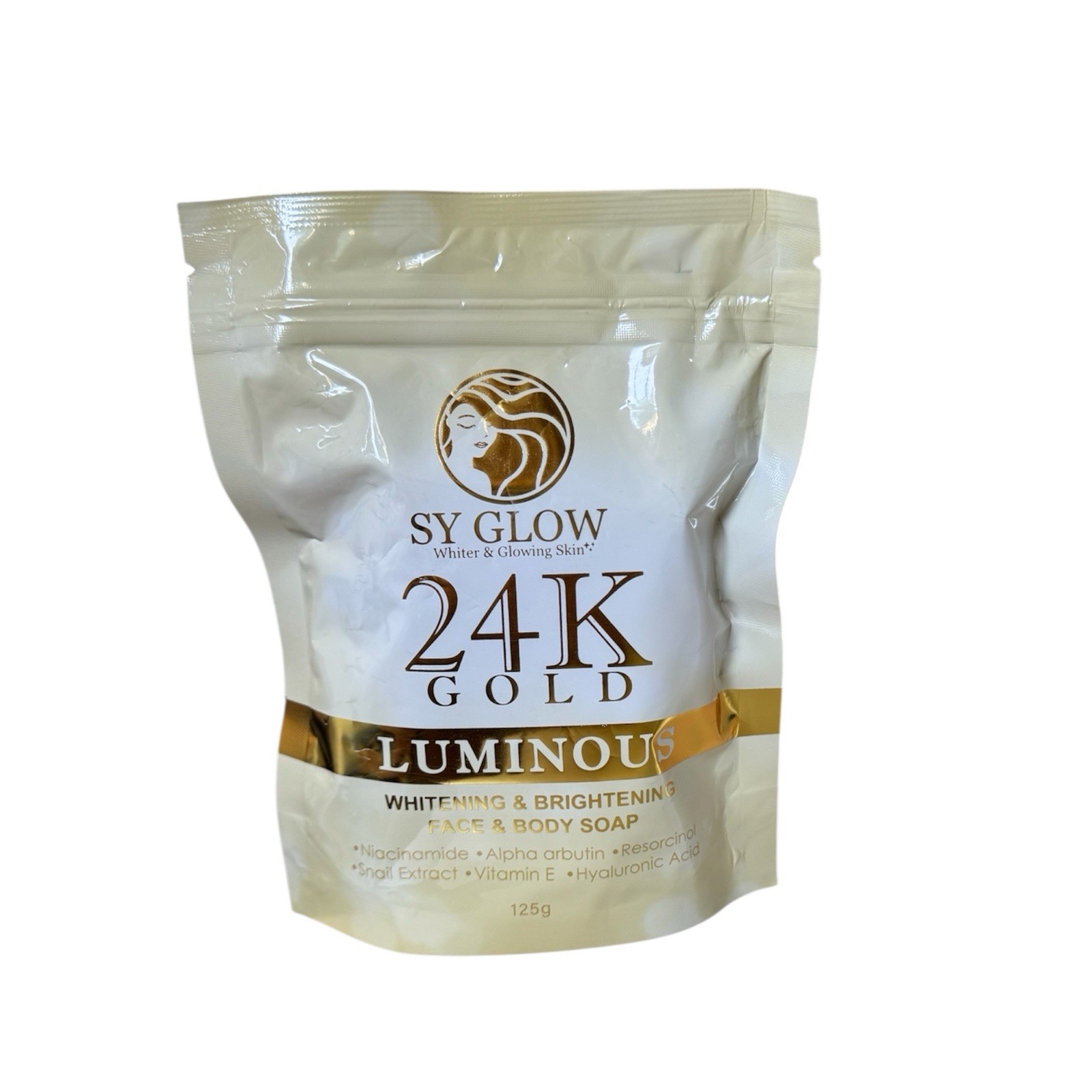 SY GLOW 24K Gold Luminous Brightening Soap