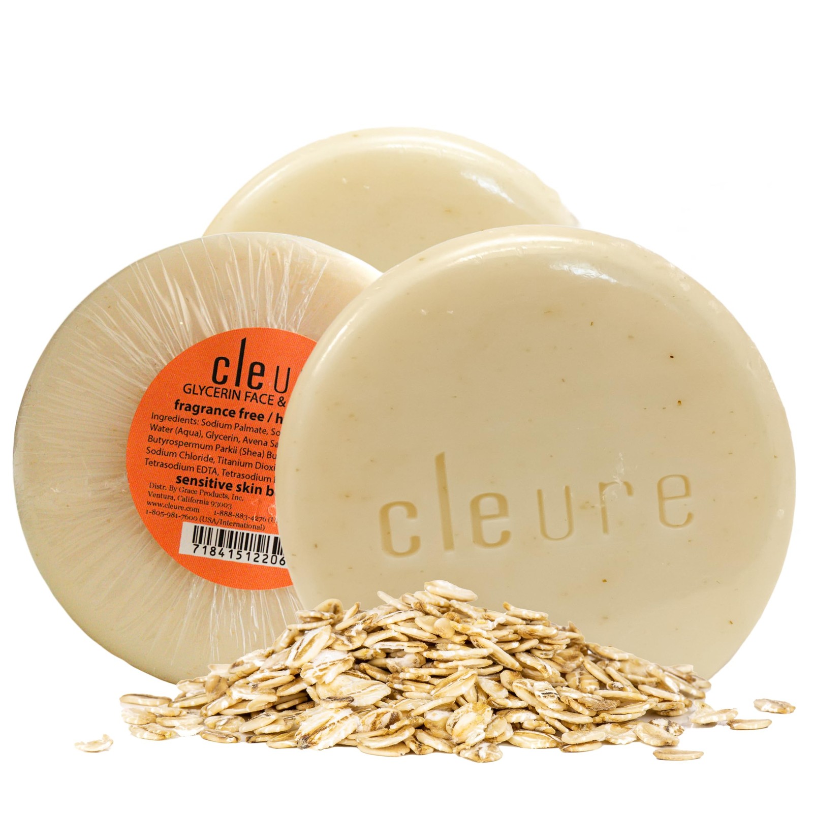 Face & Body Bar – Gentle Soap Cleanser for Sensitive Skin Infused w/Soothing …