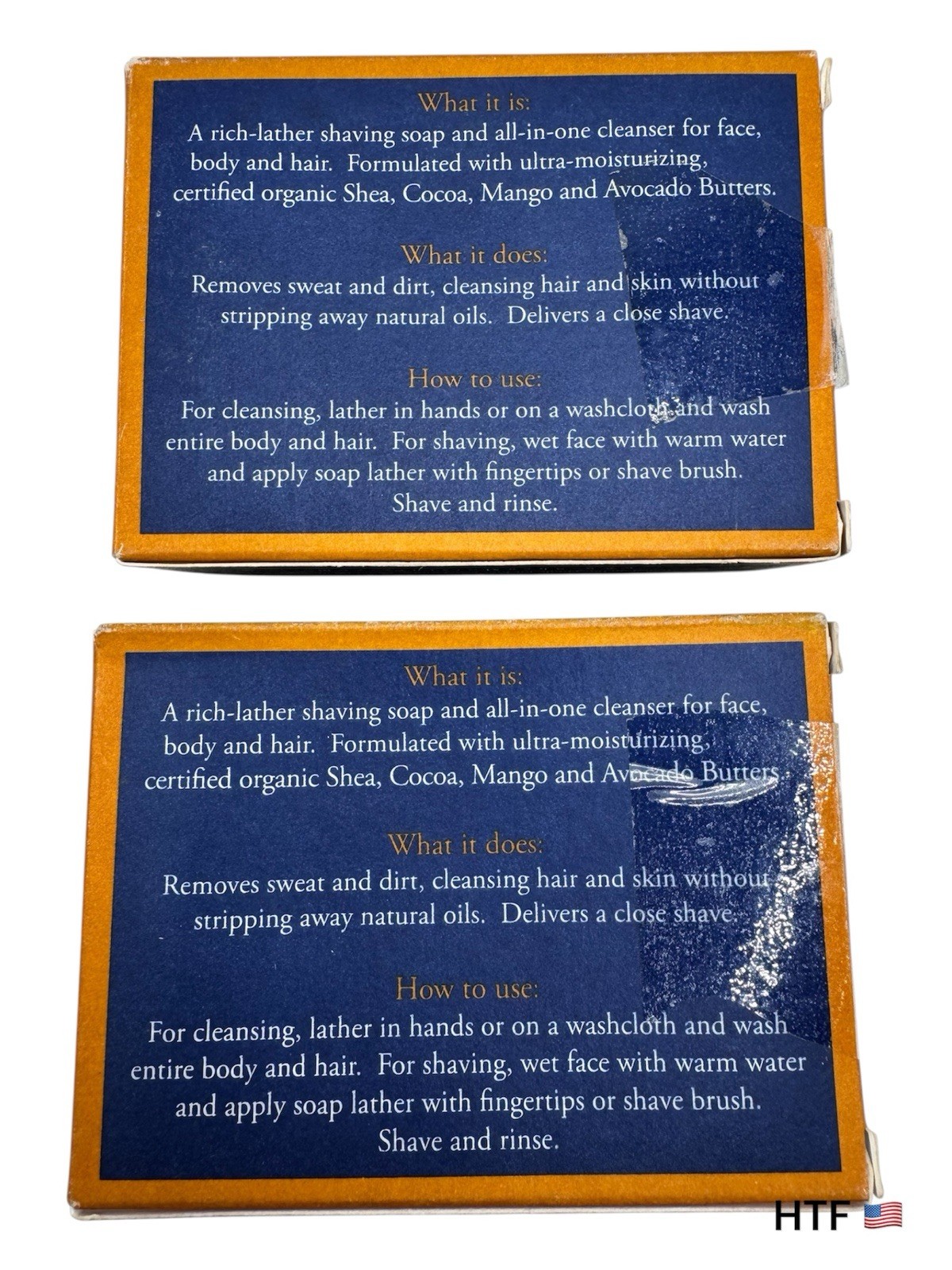 Shea Moisture Three Butters Utility Soap Cleansing Bar 5 oz, 2 Bars
