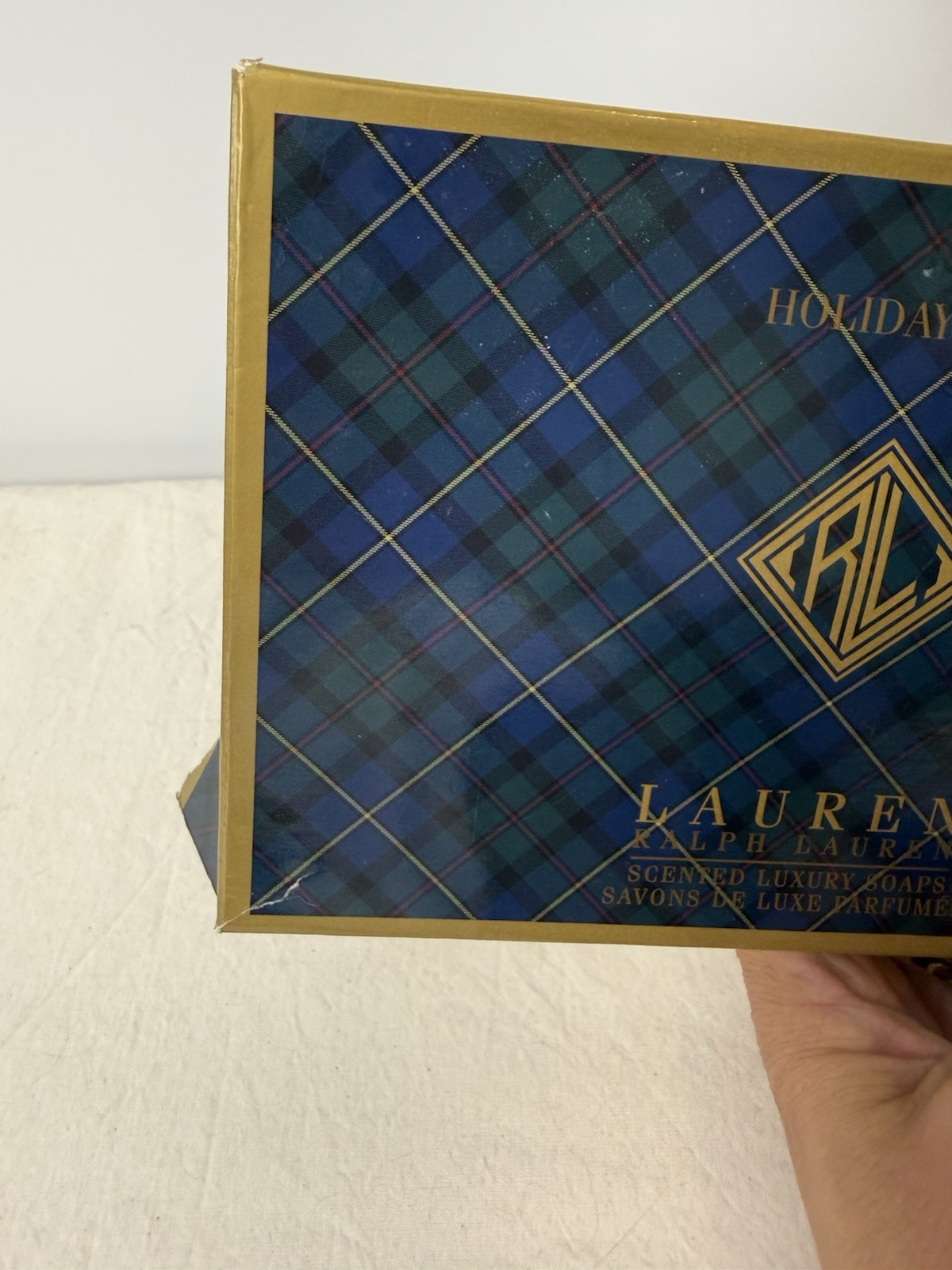 Lauren Ralph Lauren Scented Luxury Soaps ‘HOLIDAY PINE’ (6) FACTORY SEALED SOAPS