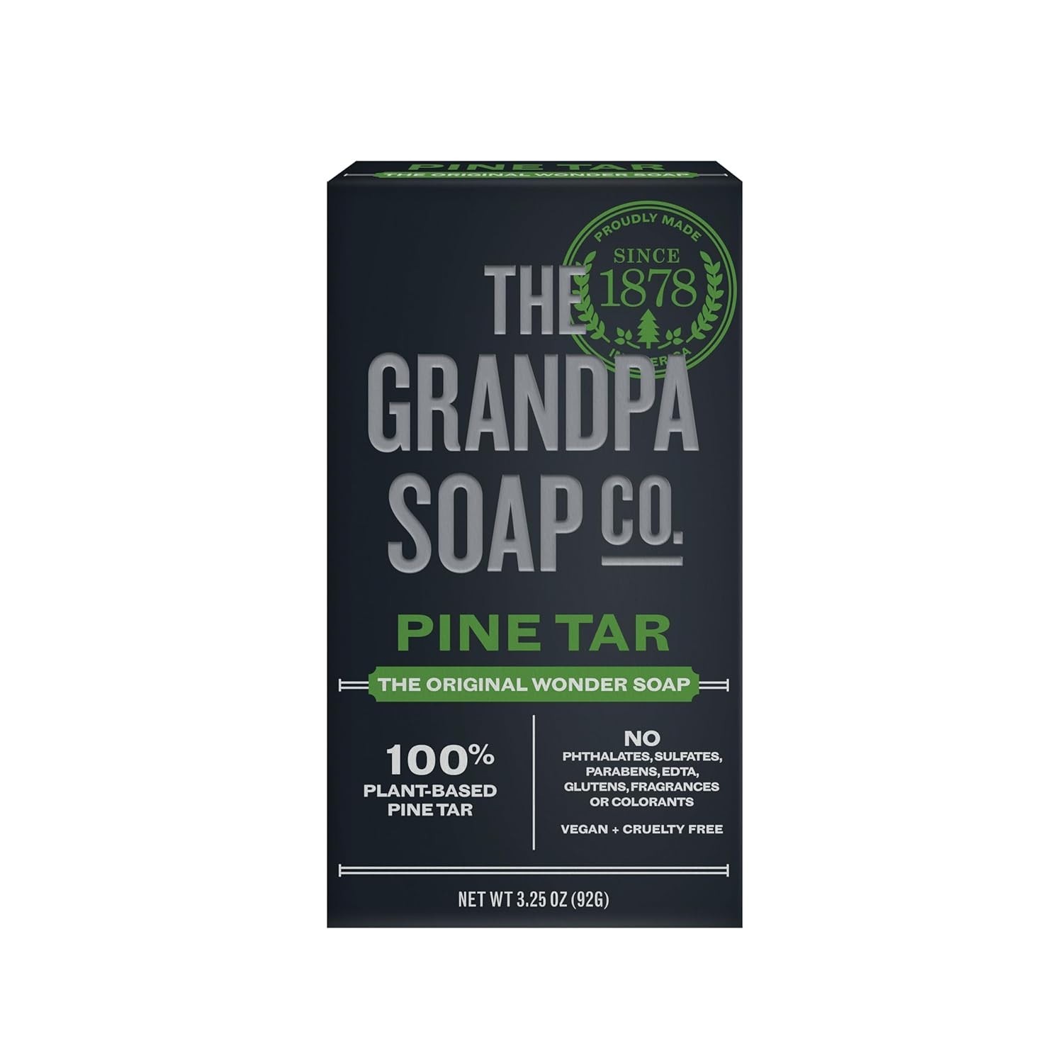 Grandpa’s Pine Tar Soap Medium Size – 3.25 oz