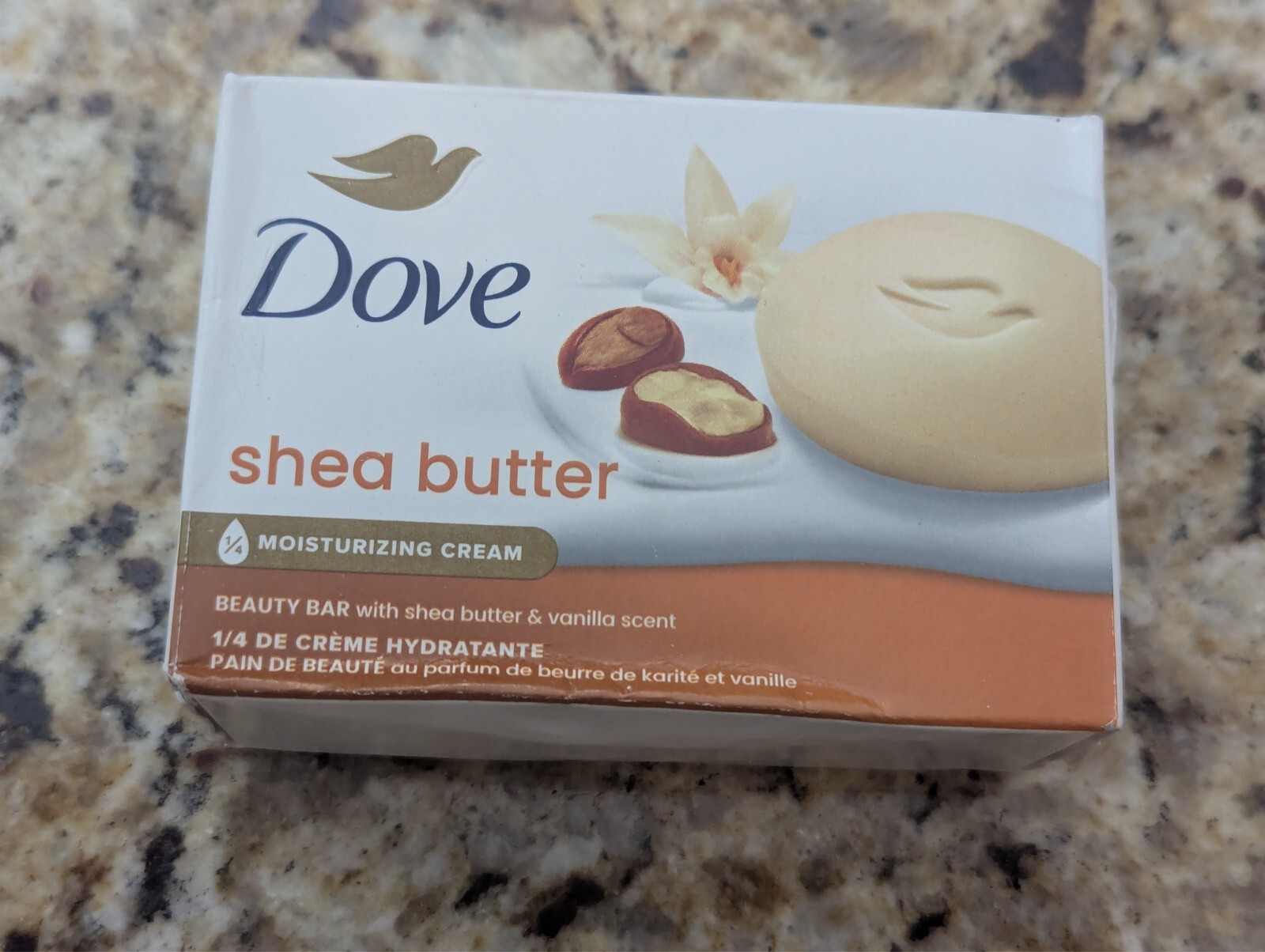 Dole 4 Pack Shea Butter Moisturizing Cream Soap Beauty Bar 3.75 oz each