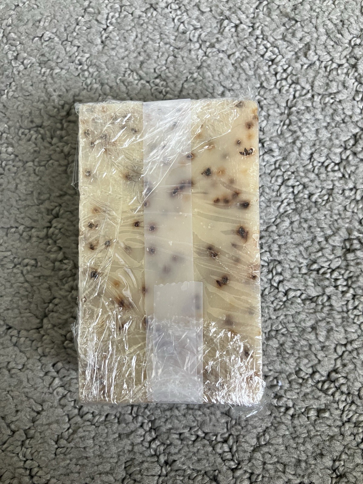 Set of 4 Natural Handmade Bar Soaps: Oatmeal, Lavender and Lemon: 3.25x2x1 🫧