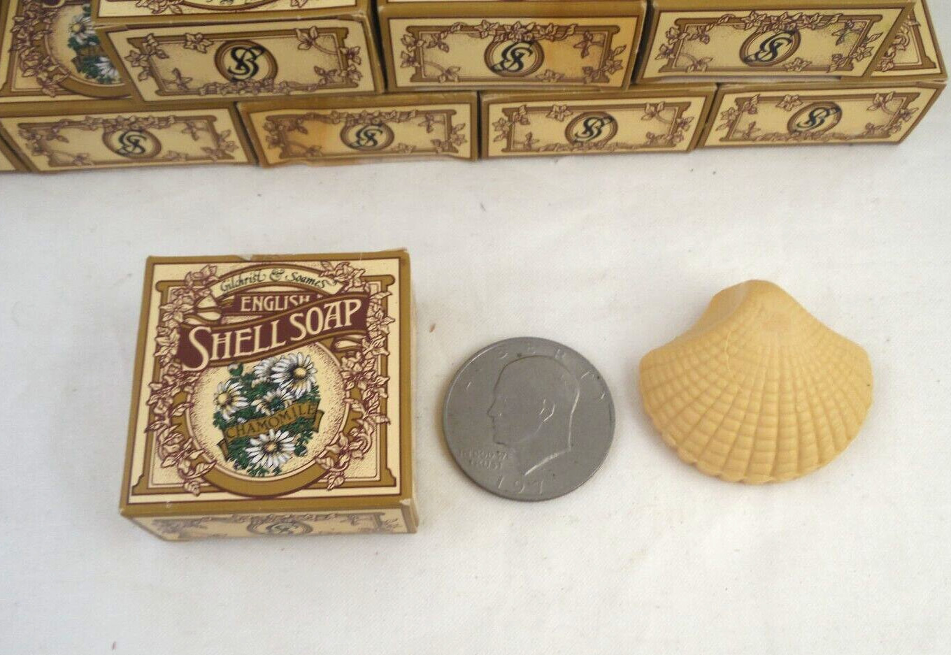 “Gilchrist & Soames” “Chamomile” “English Shell Soap” “French Milled” 10 boxes