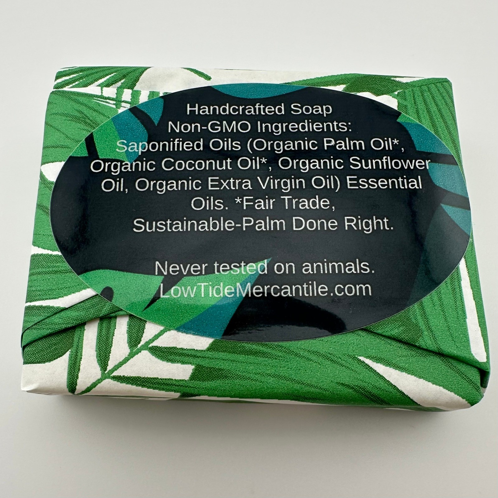 Handcrafted Natural Bar Soap Earth Day Scent Organic Ingredients 4.5oz