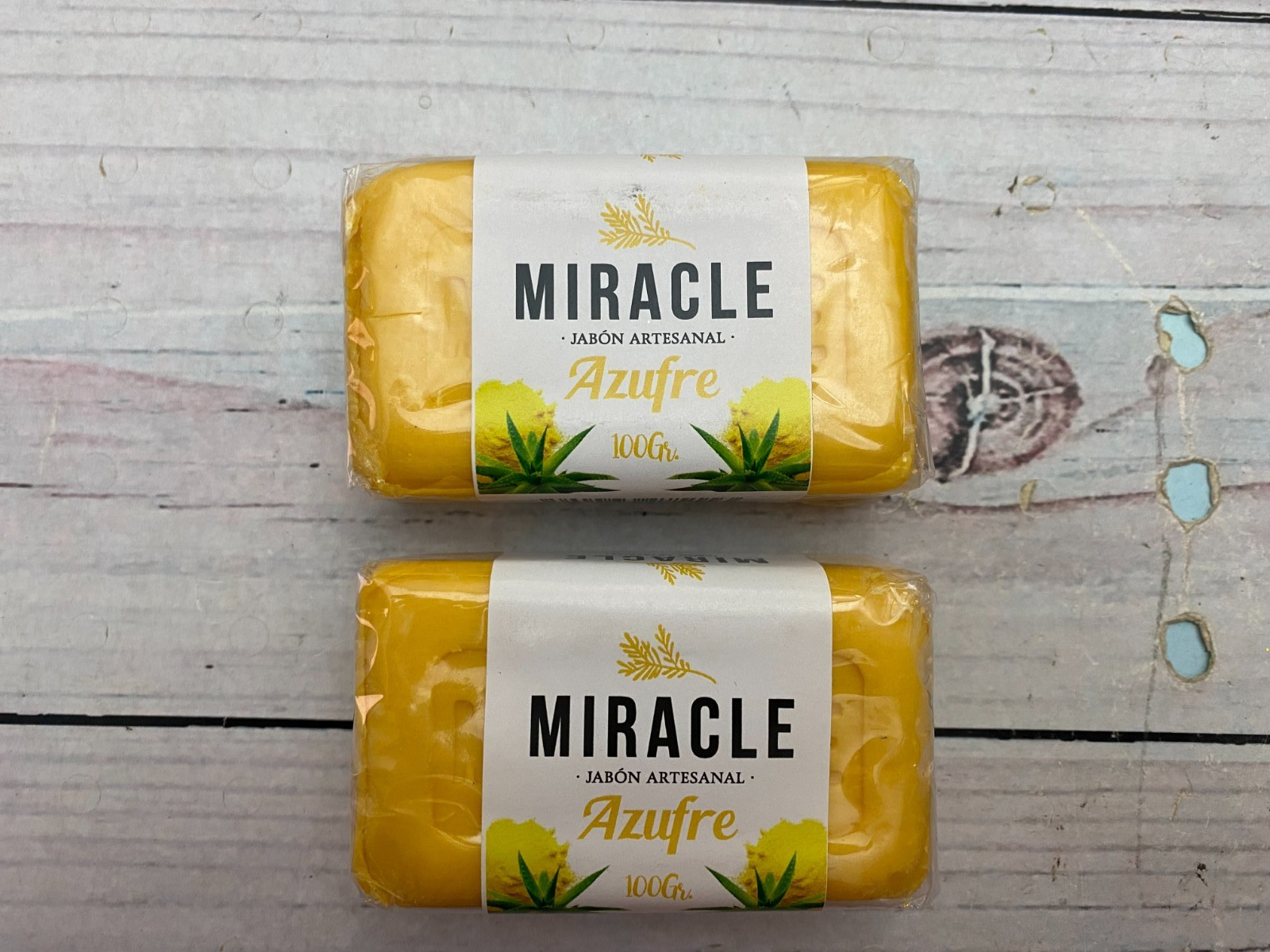 Jabon de Azufre – 100gr. 2 Pack Soaps