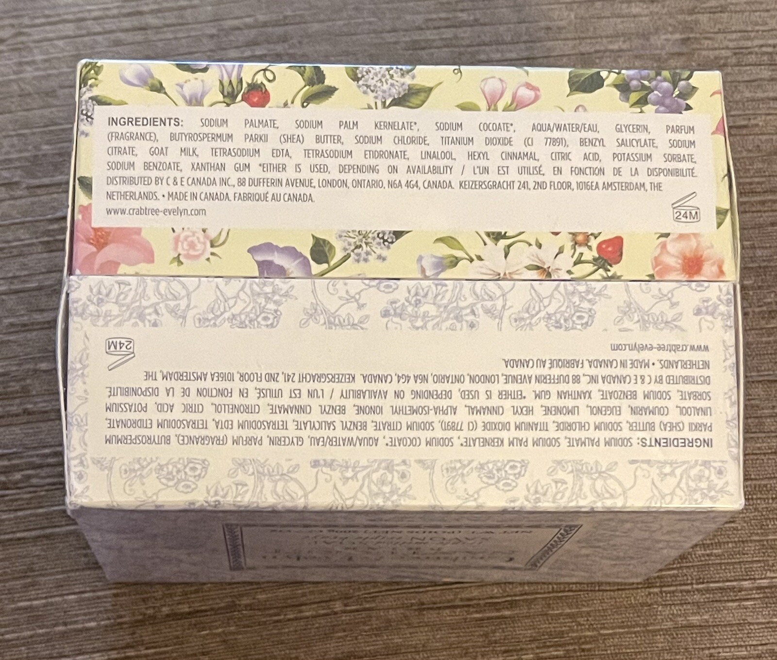 Crabtree & Evelyn Summer Hill & Nantucket Briar TRIPLE MILLED Bar Soap 2 Pack