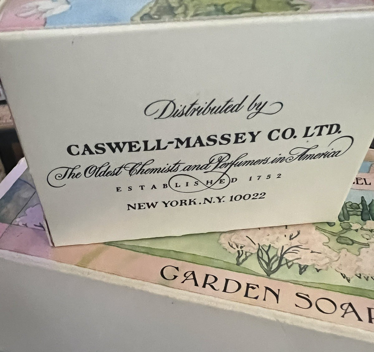 Crabtree & Evelyn/Caswell & Maxey Vtg Savon Soaps Various Scents Lot Of 5