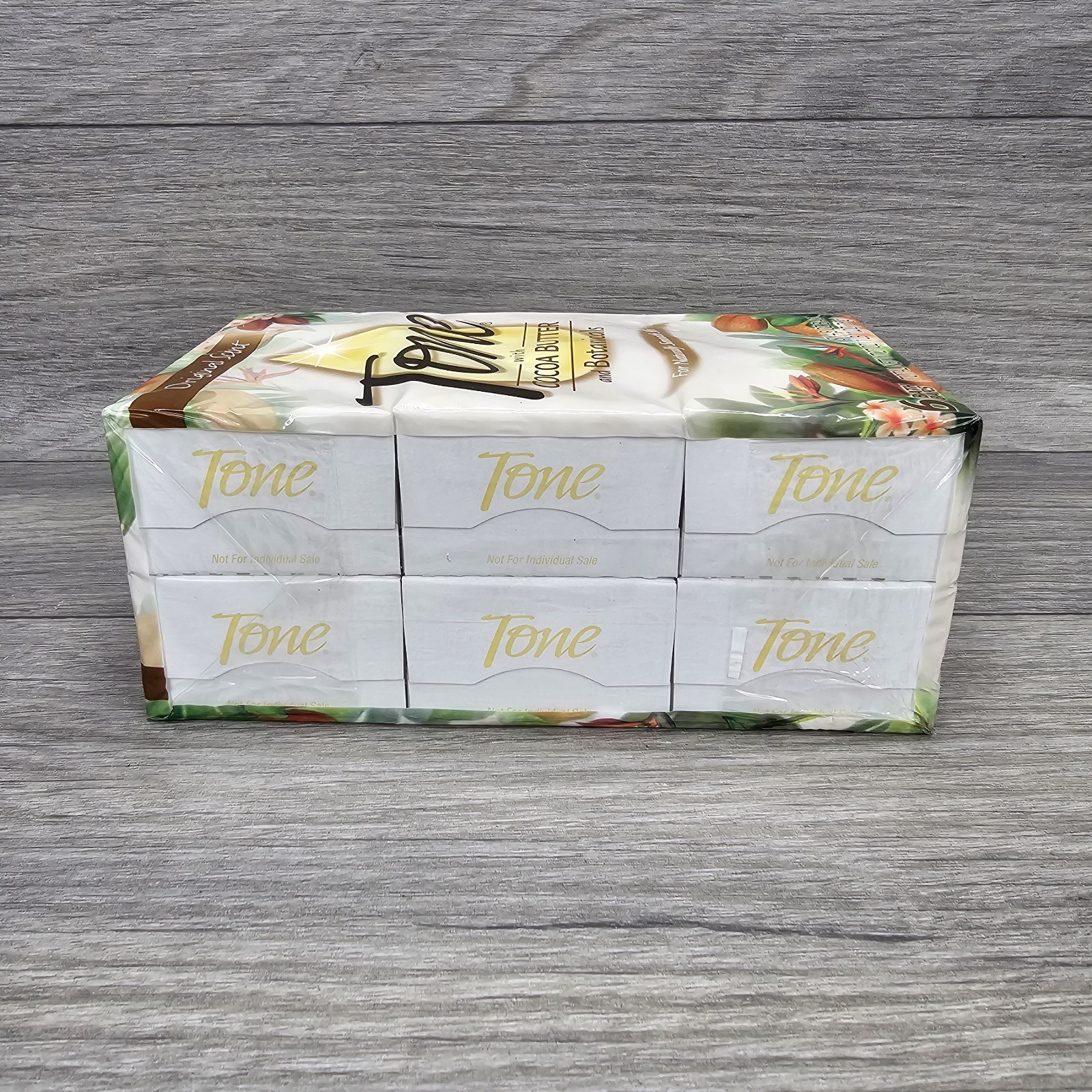 Tone Cocoa Butter and Botanicals Original Bar Soap – One Pack Of Six 4.25oz Bars