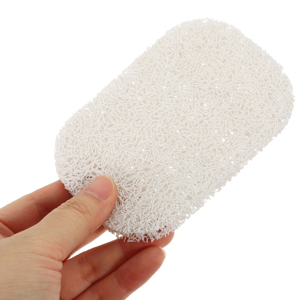 3Pcs Reusable Plastic Soap Dish Holder Soap Saver Tray for Bathroom Kitchen