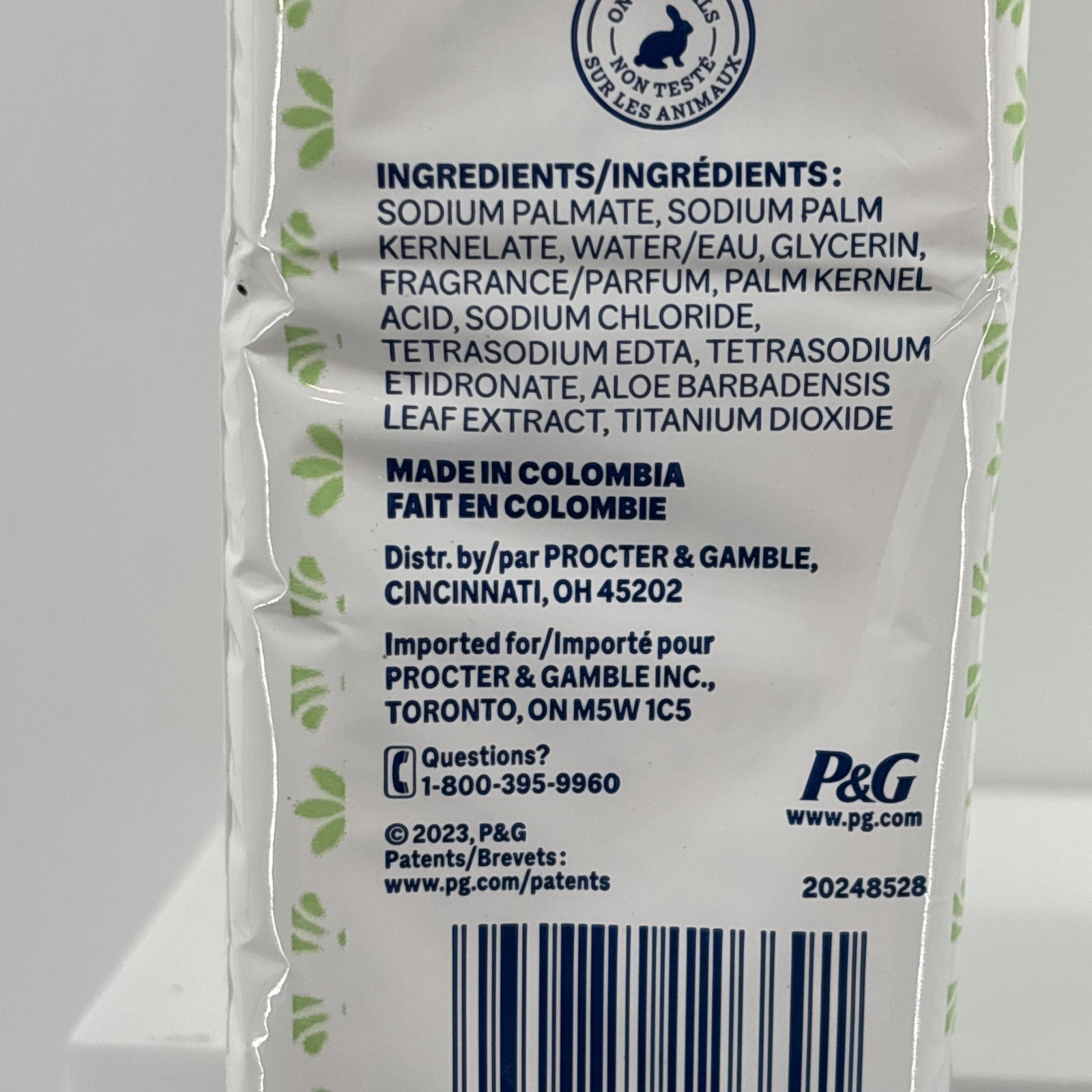 Ivory Gentle Bar Soap Aloe Dermatologist-Tested Plant-Based 48 Bars 3.17 oz Each