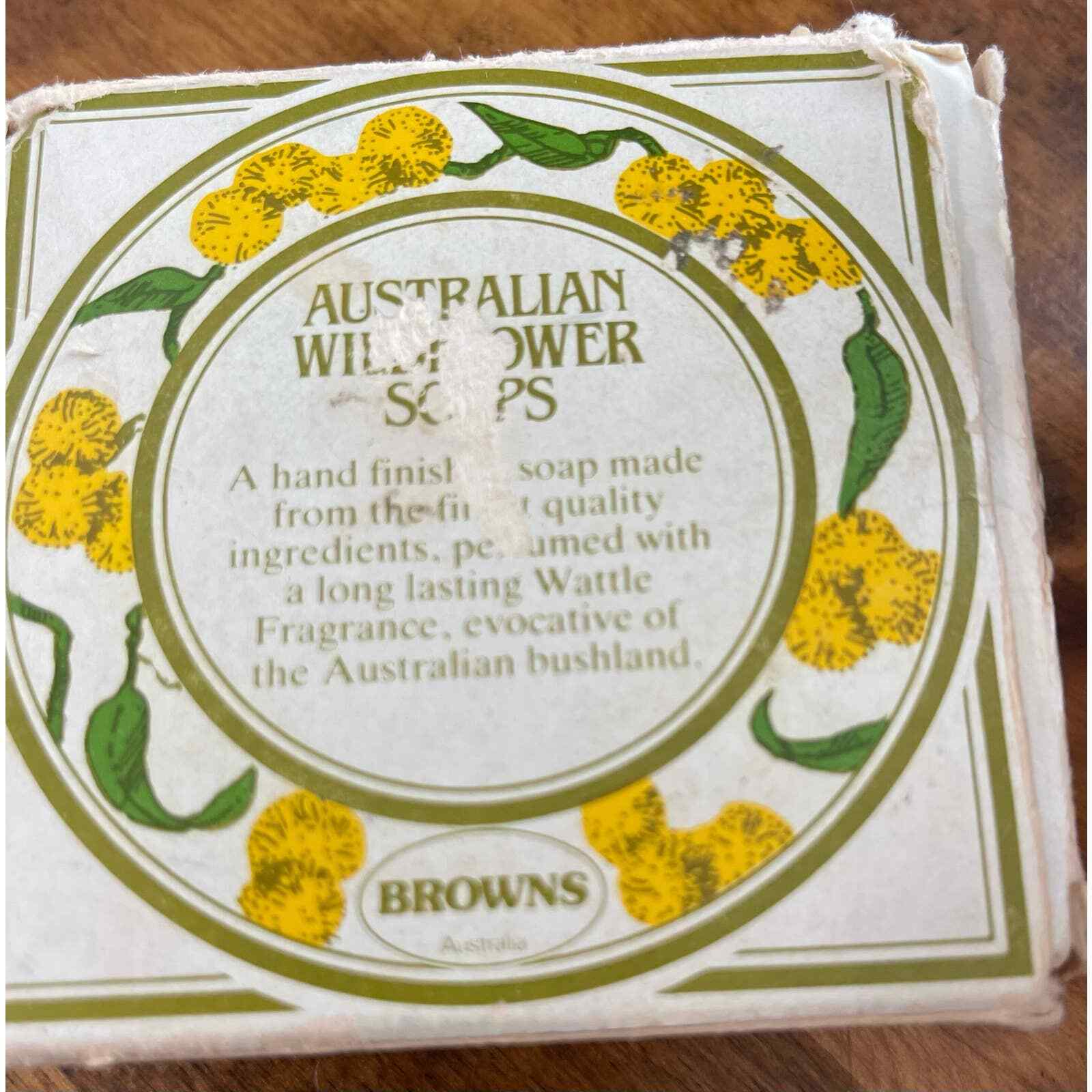 Browns Soap of Australia Wildflower – Golden Wattle