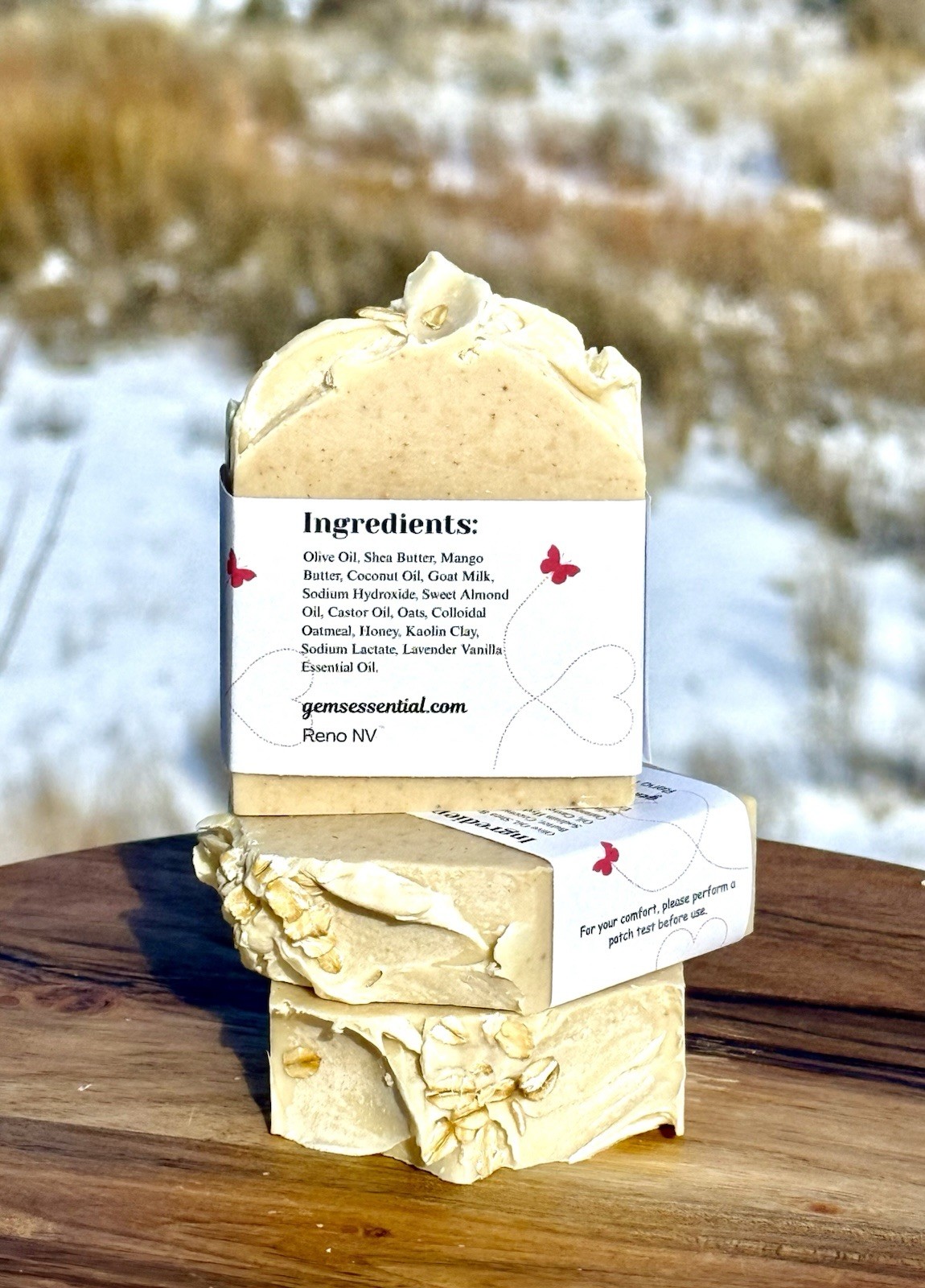 Milky Oats Cold Process Artisan Soap