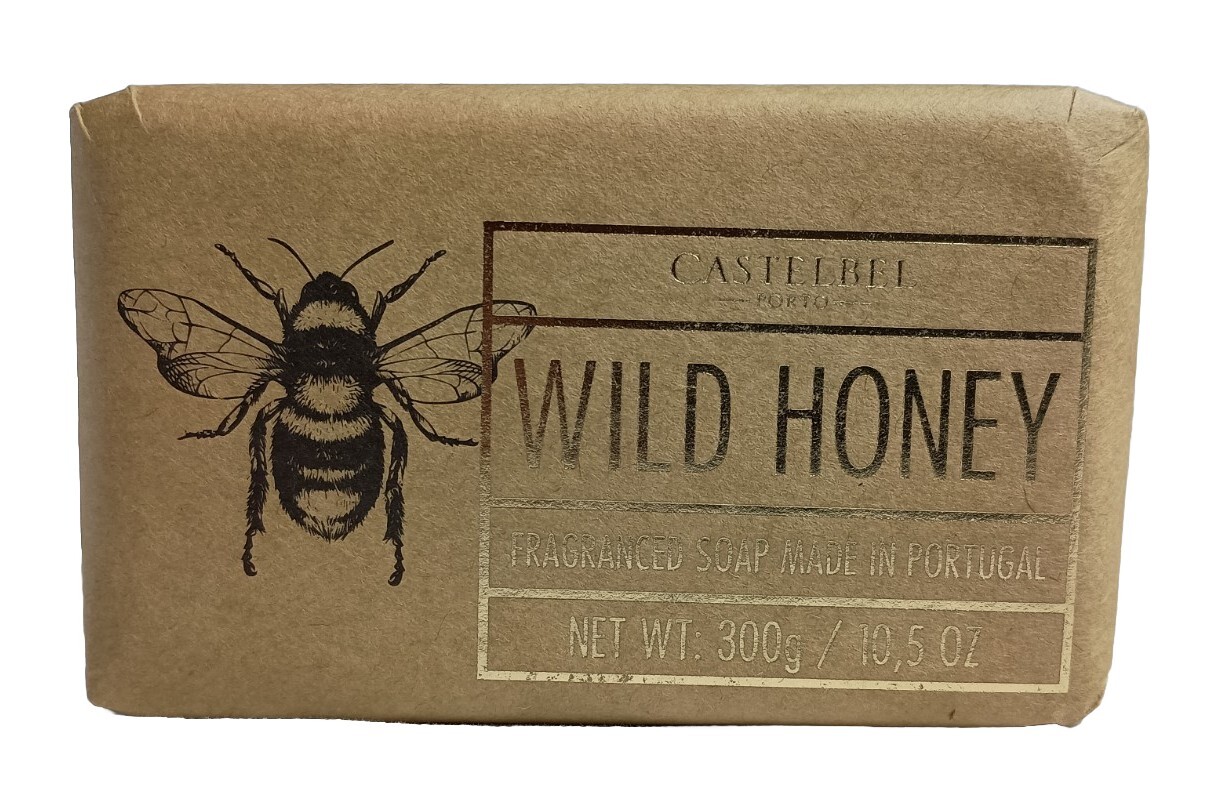 Castelbel Wild Honey Fragranced Bar Soap 10.5 oz Made In Portugal