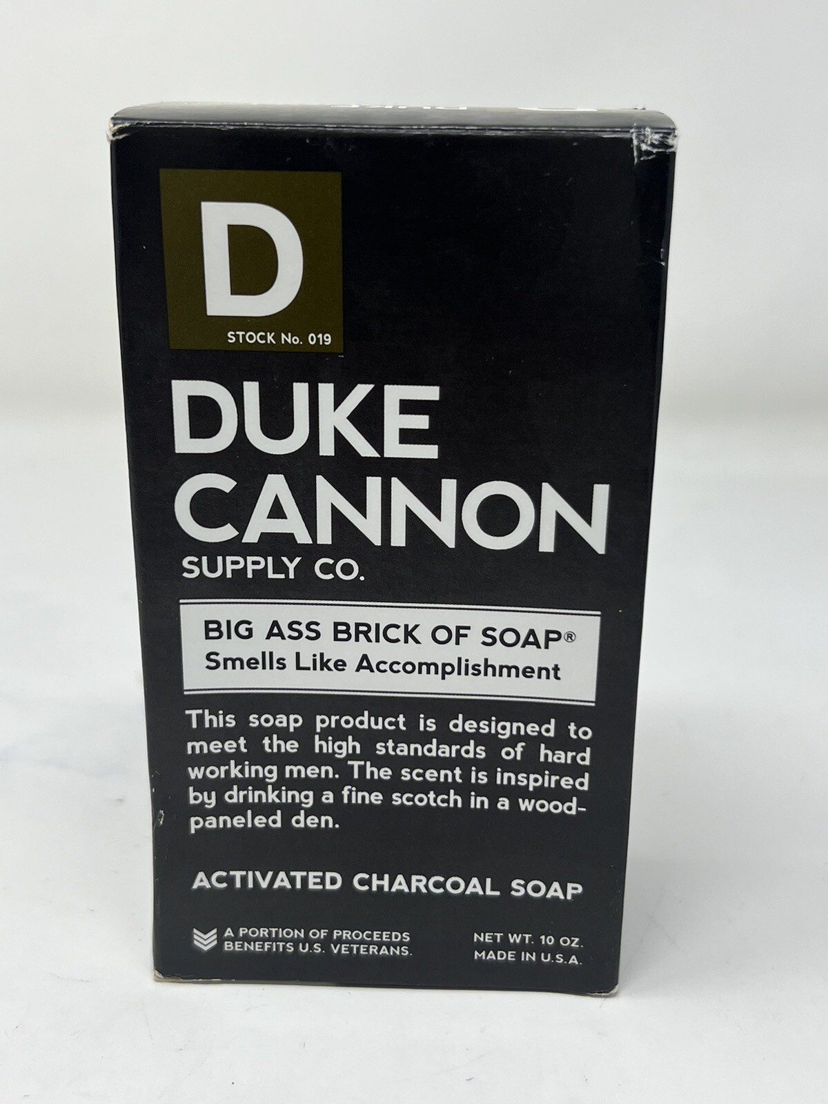 Duke Cannon Big Ass Brick Of Soap Smells Like Accomplishment 10 oz – NEW IN BOX