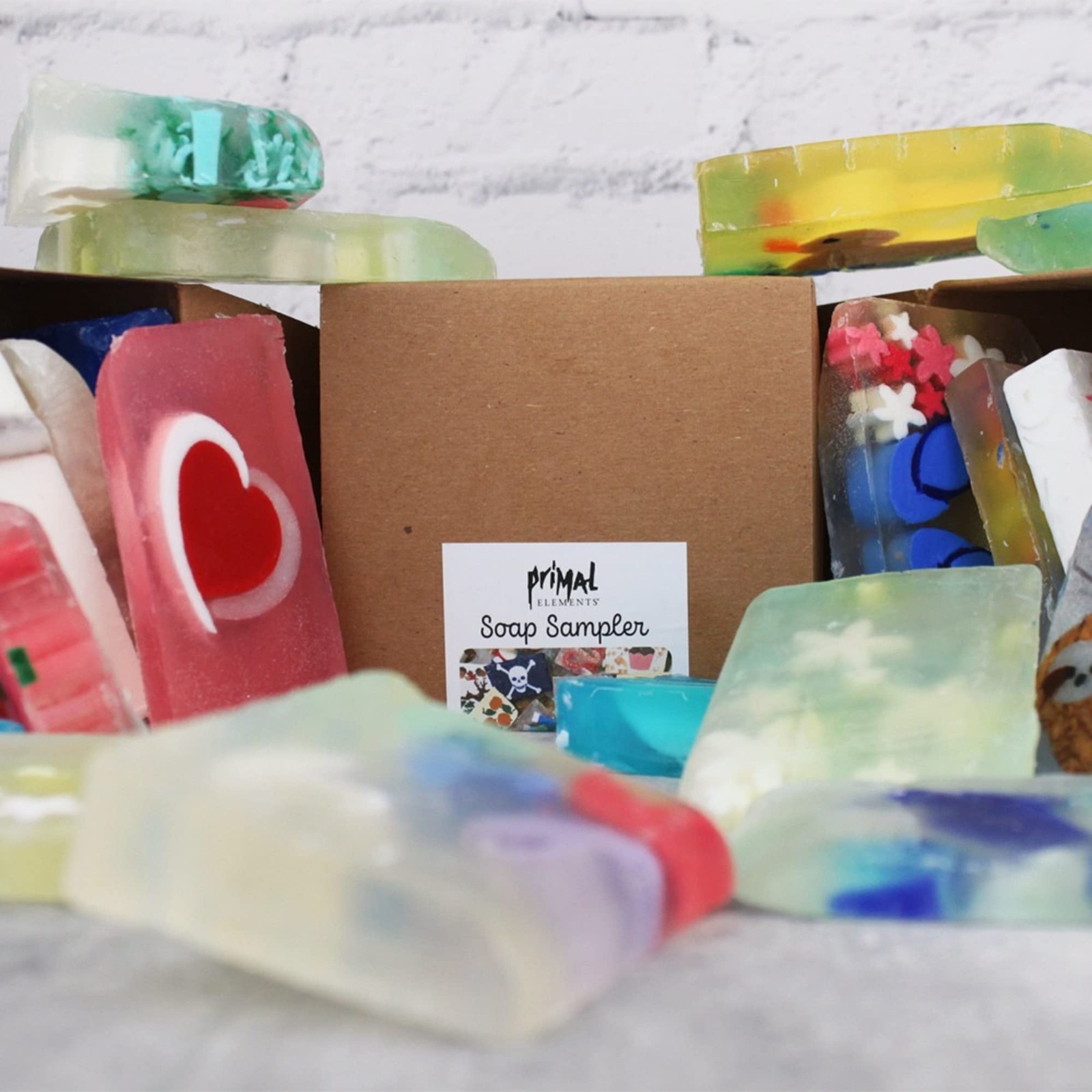 Soap Box Sampler – Mystery Box of a Variety of Unisex Bar Soap (GRABBAG) – Un…