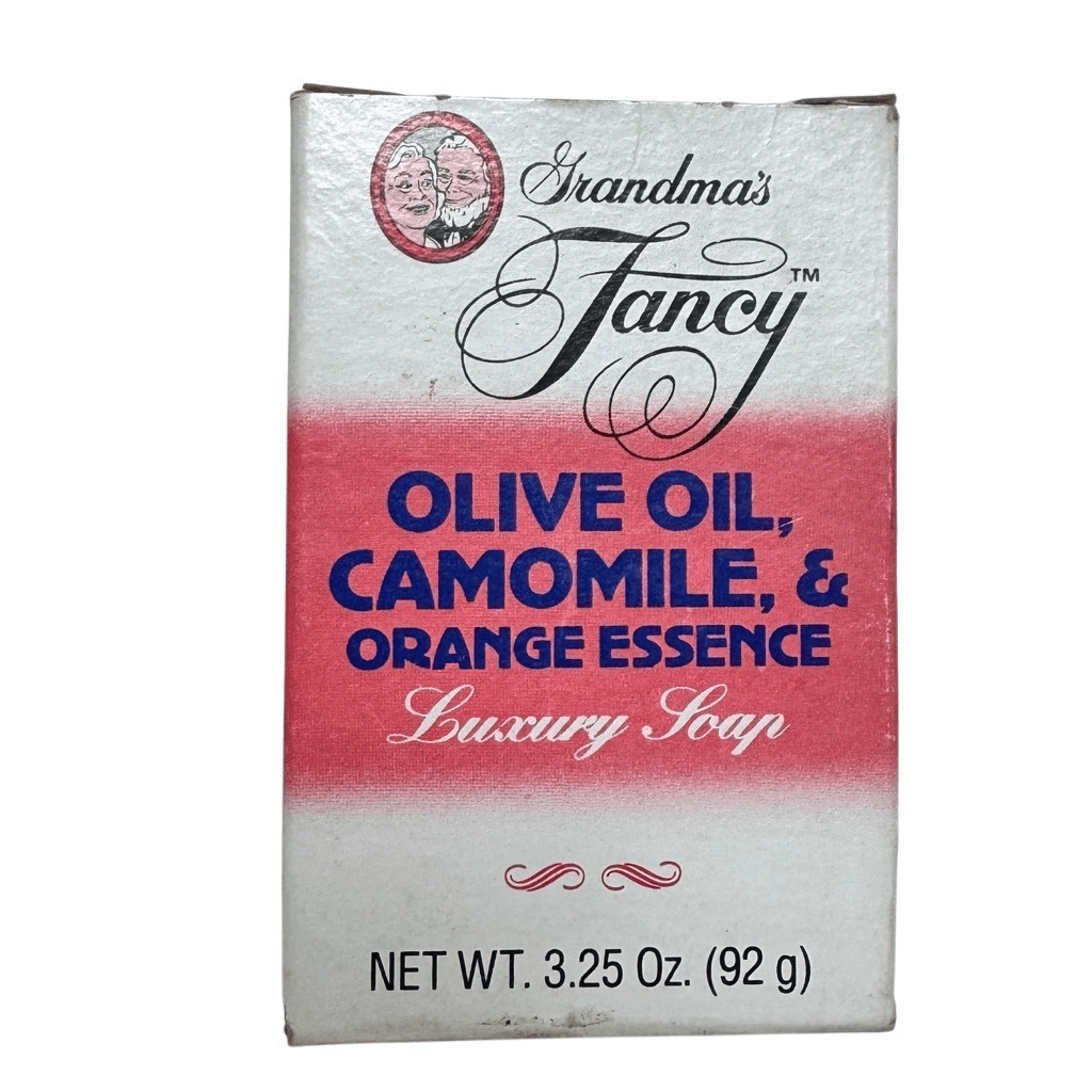 Grandma’s Fancy Luxury Soap Olive Oil camomile Orange Essence 3.25 NIB VINTAGE