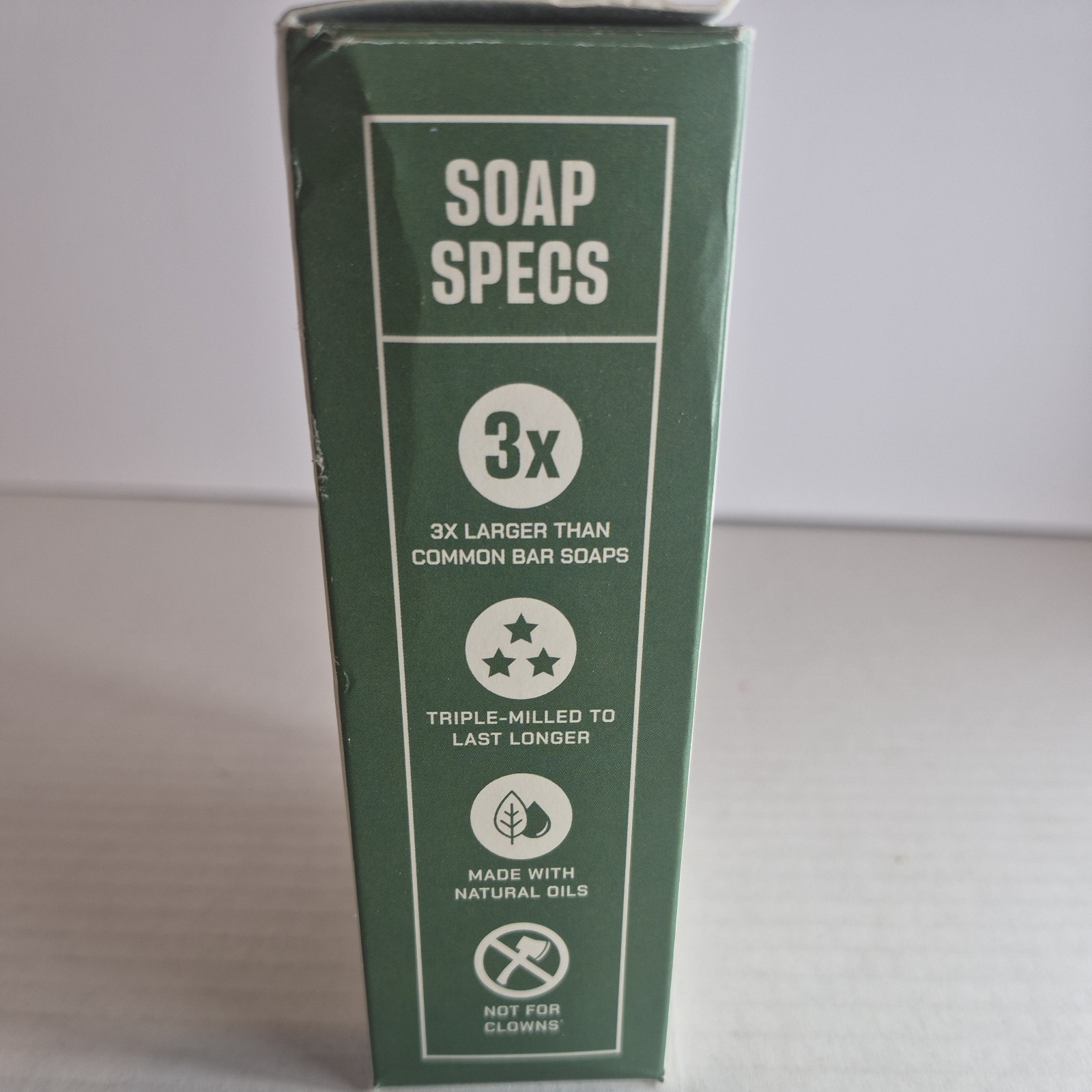 Heavy Grit Deep Cleaning Brick of Soap for Men – Aloe Vera + Shea Butter – Manda
