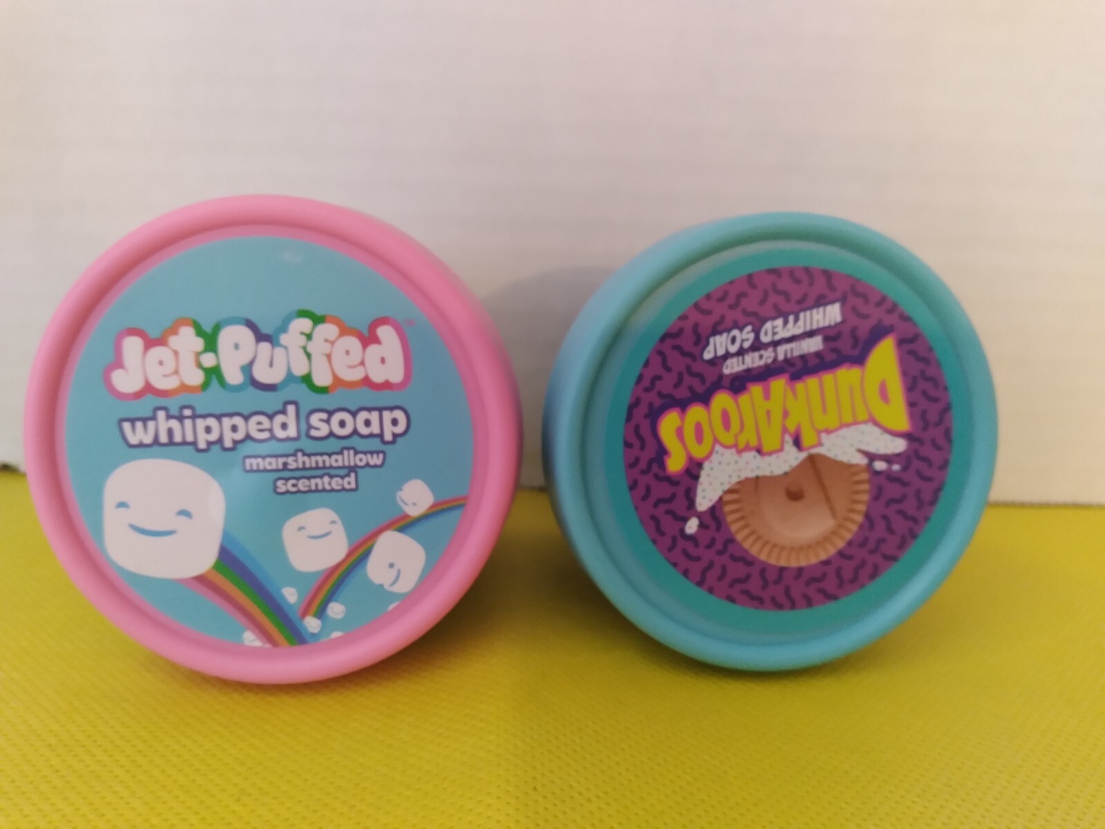 NEW JET PUFFED MARSHMALLOW SCENTED WHIPPED&Dunkaroos SOAP 2.82 oz (lot 2)