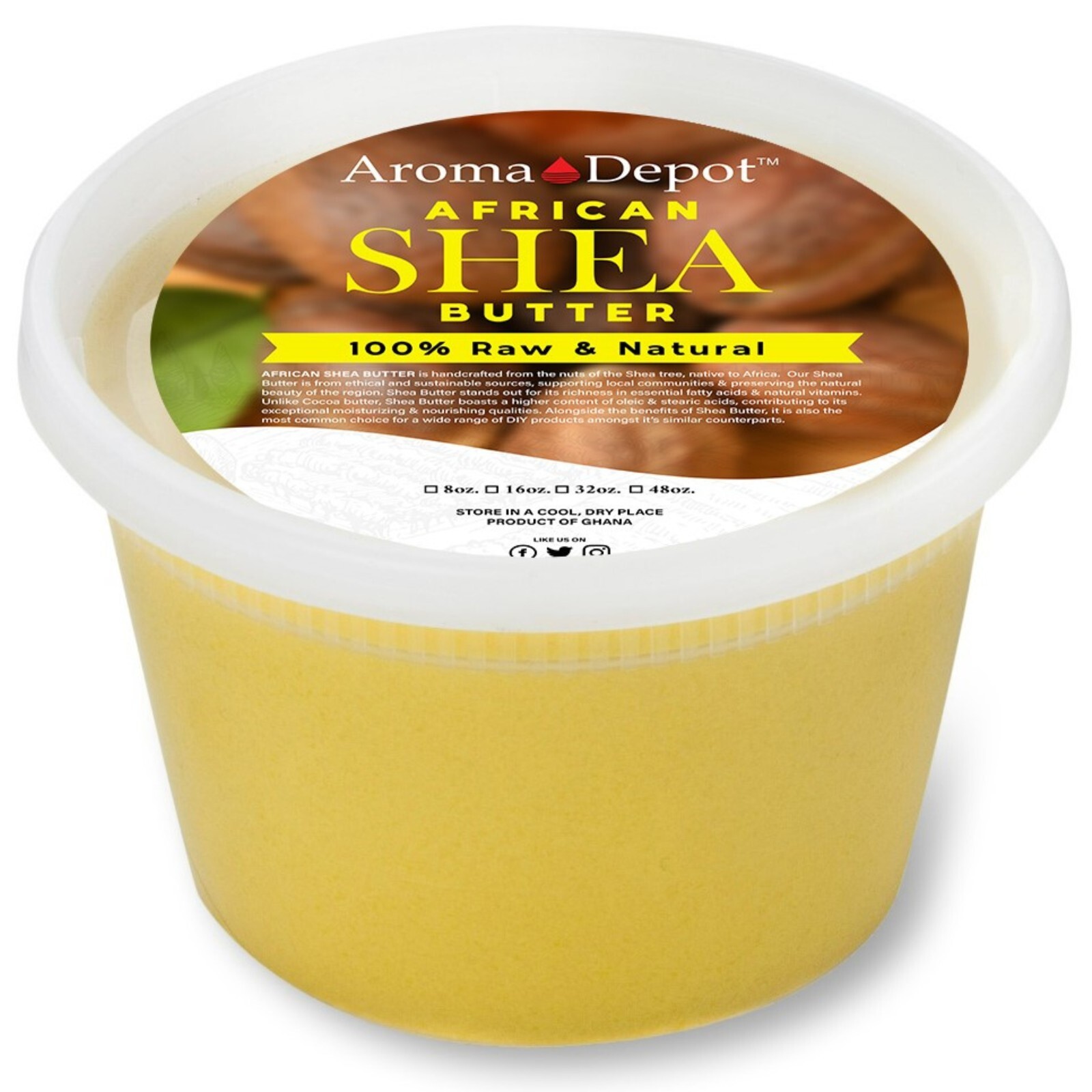 African Shea Butter 1 lb. Raw Black Soap Bar or Paste Natural COMBO PACK