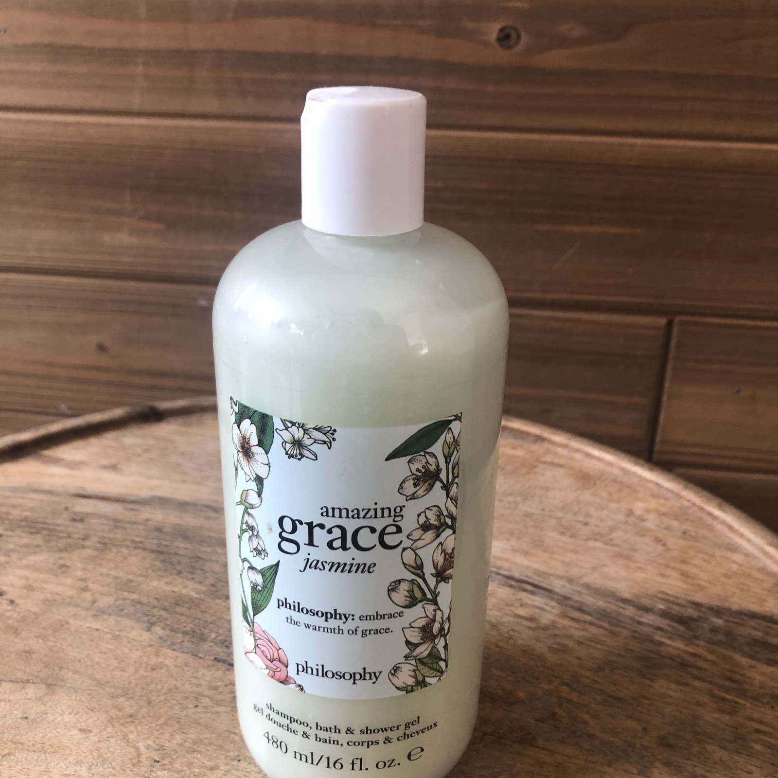Philosophy Amazing Grace Jasmine Shampoo, Bath & Shower Gel 480ml 16oz ea