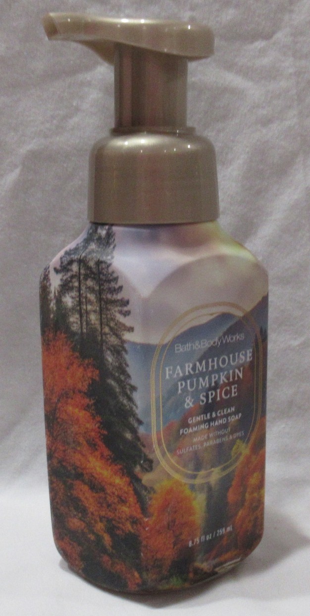 Bath & Body Works G&C Foaming Hand Soap Lot Set of 2 FARMHOUSE PUMPKIN & SPICE