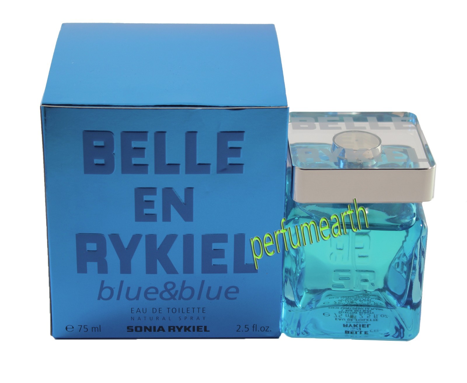 BELLE EN RYKIEL BLUE & BLUE 2.5 OZ EDT SPRAY FOR WOMEN BY SONIA RYKIEL WITH BOX