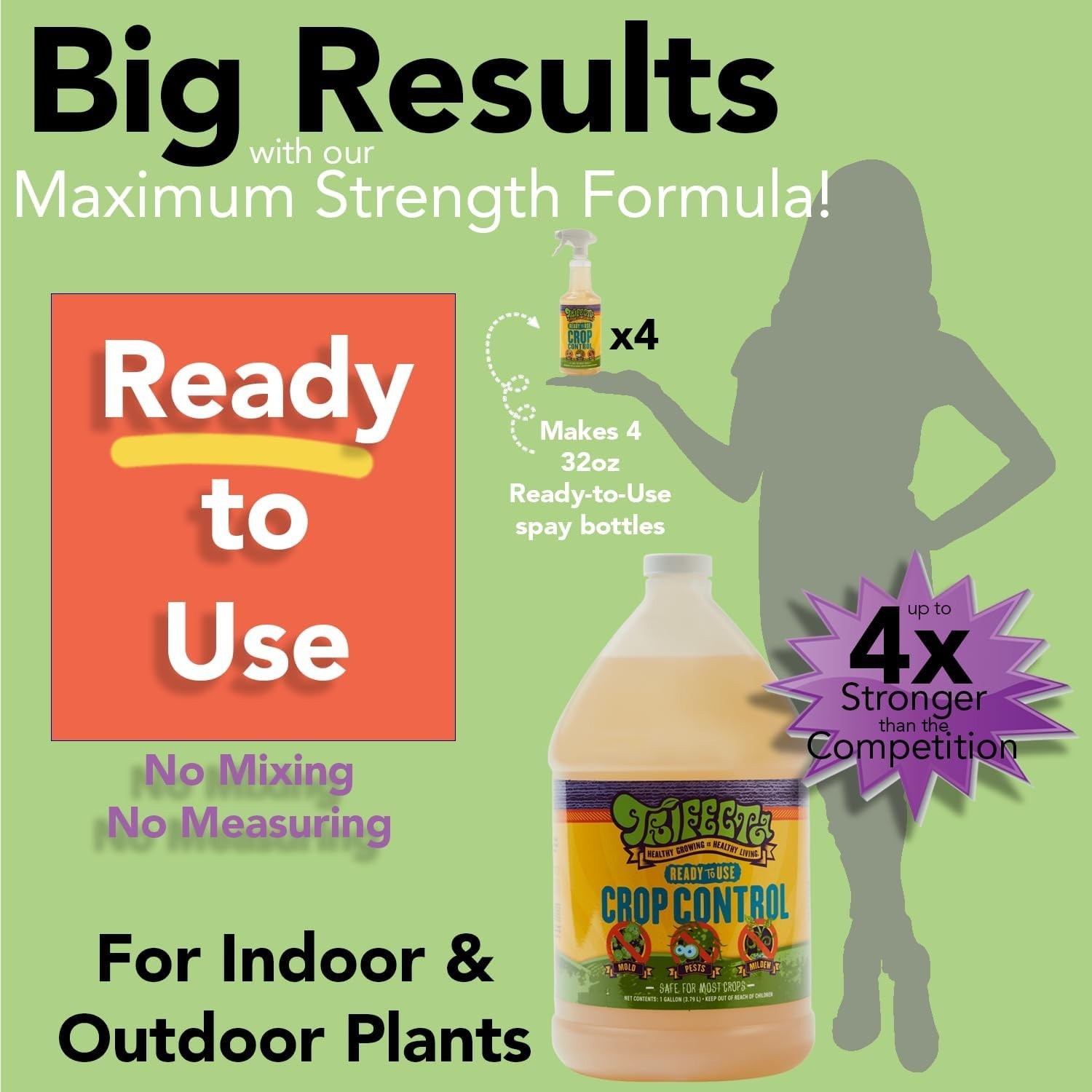 Eco-Friendly 128 Oz Insecticidal Soap – Safe, Food-Grade Fungicide for Pests