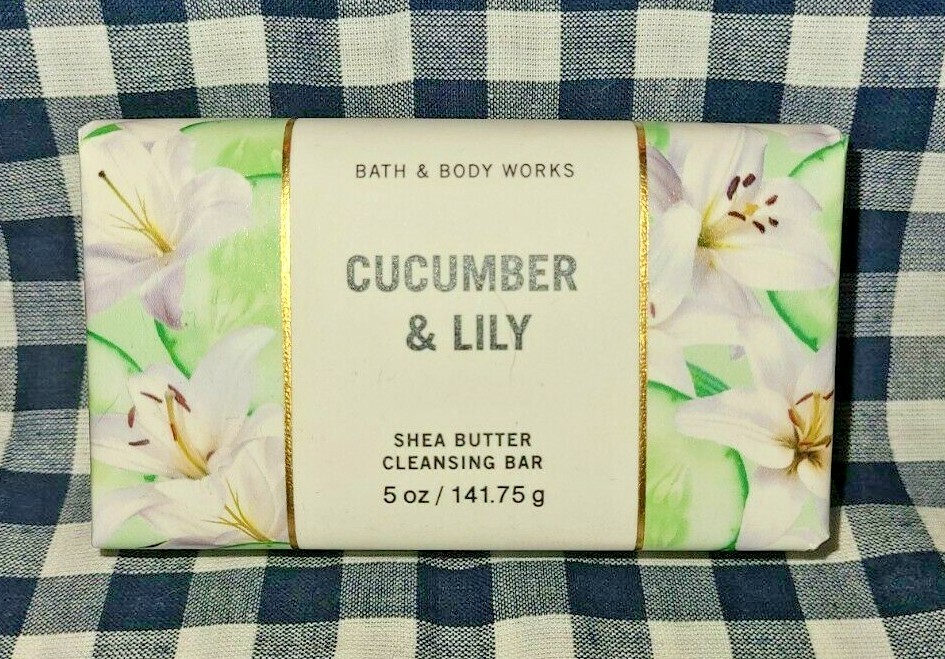 NEW Cucumber & Lily Cleansing Bar 5 oz Bath & Body Works SHIPS FREE!