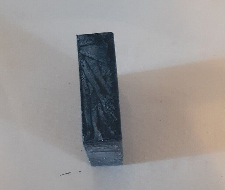 Handmade Black Cold Processed Soap Bar -Free Shipping