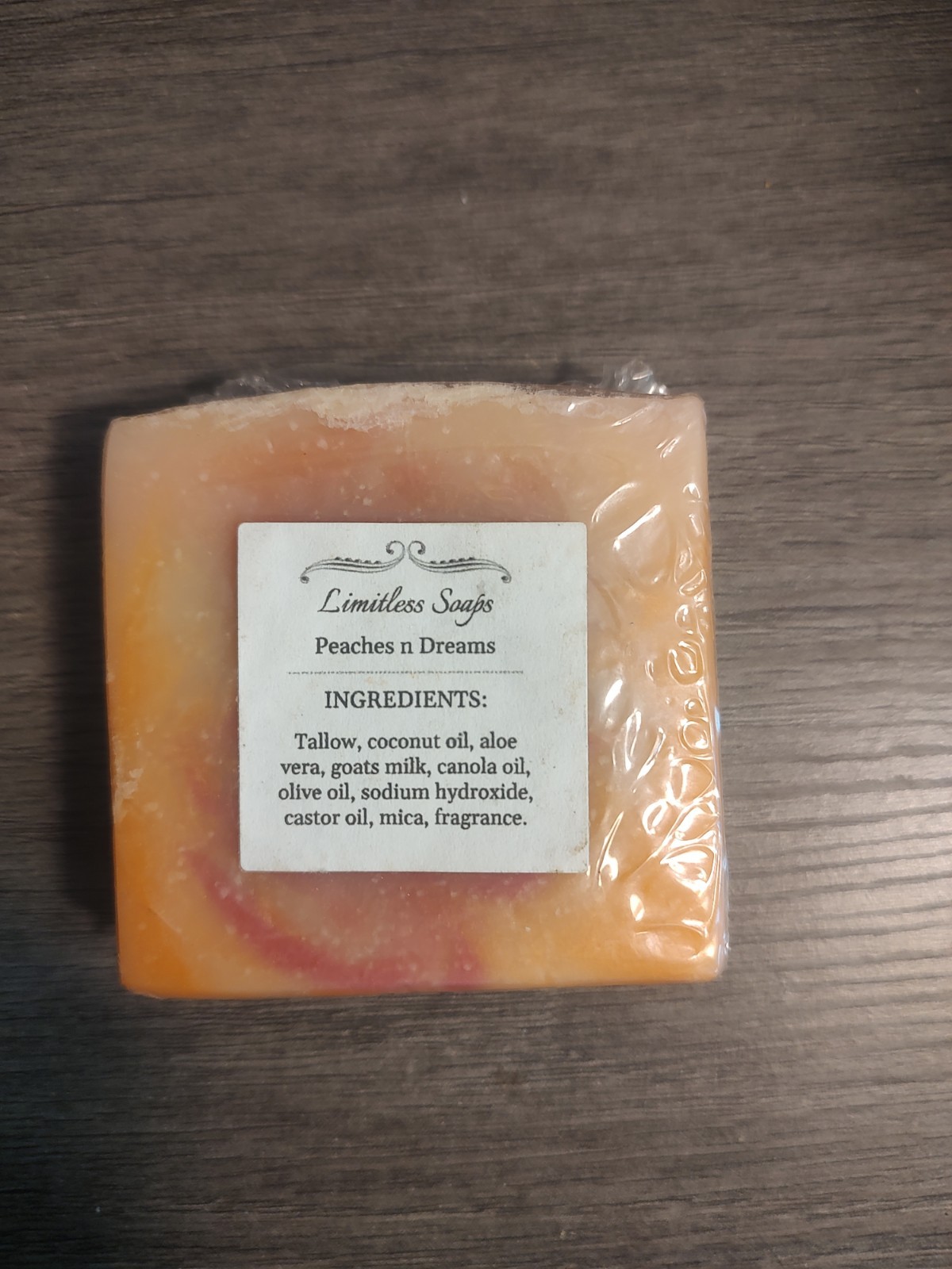 Single Bar of Handcrafted Tallow And Goat Milk Soap