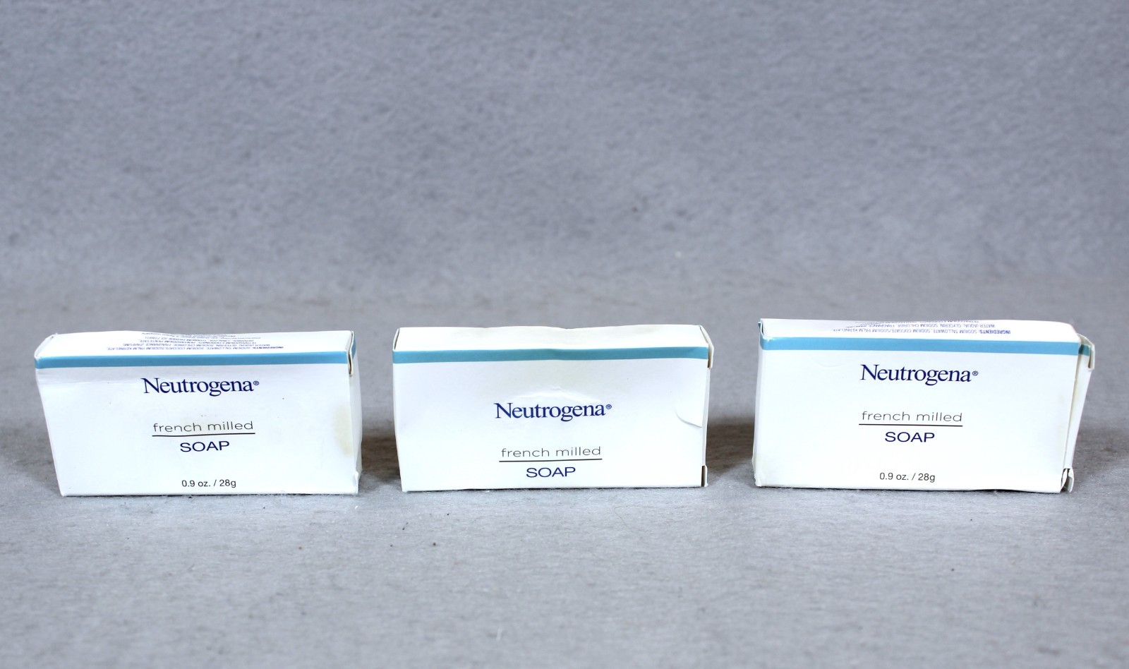 NEUTROGENA French Milled BATH Soap .8oz Boxed Lot of 6 New Travel Size
