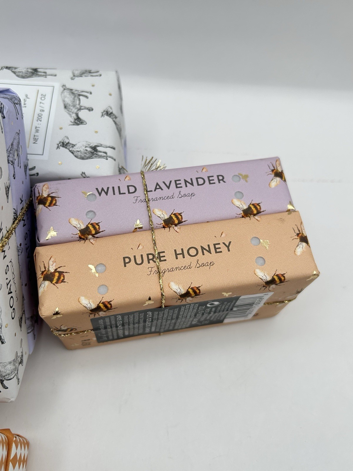 8 Pack Castelbel Bar Soap 7oz Goats Milk / Wild Lavender / Pure Honey / Scented