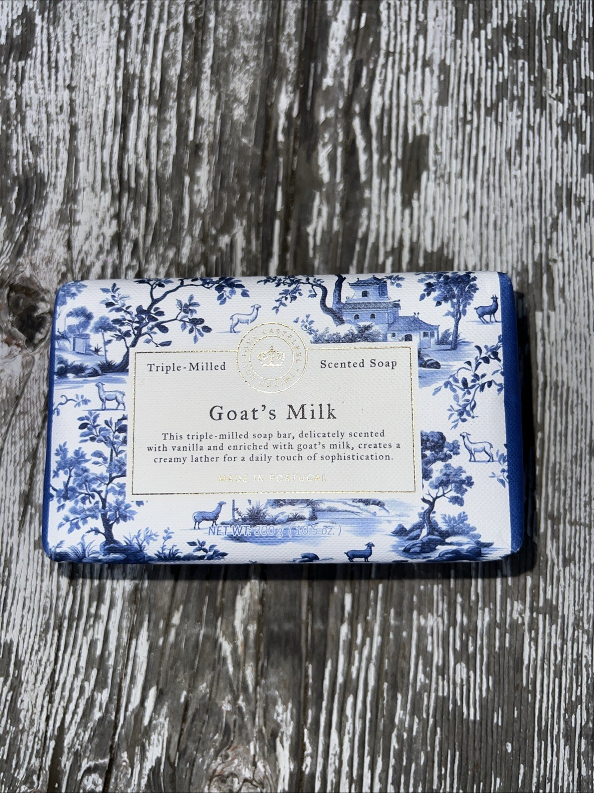 Castelbel Luxury Bath Bar Soap Goat’s Milk Scented 10.5oz triple milled